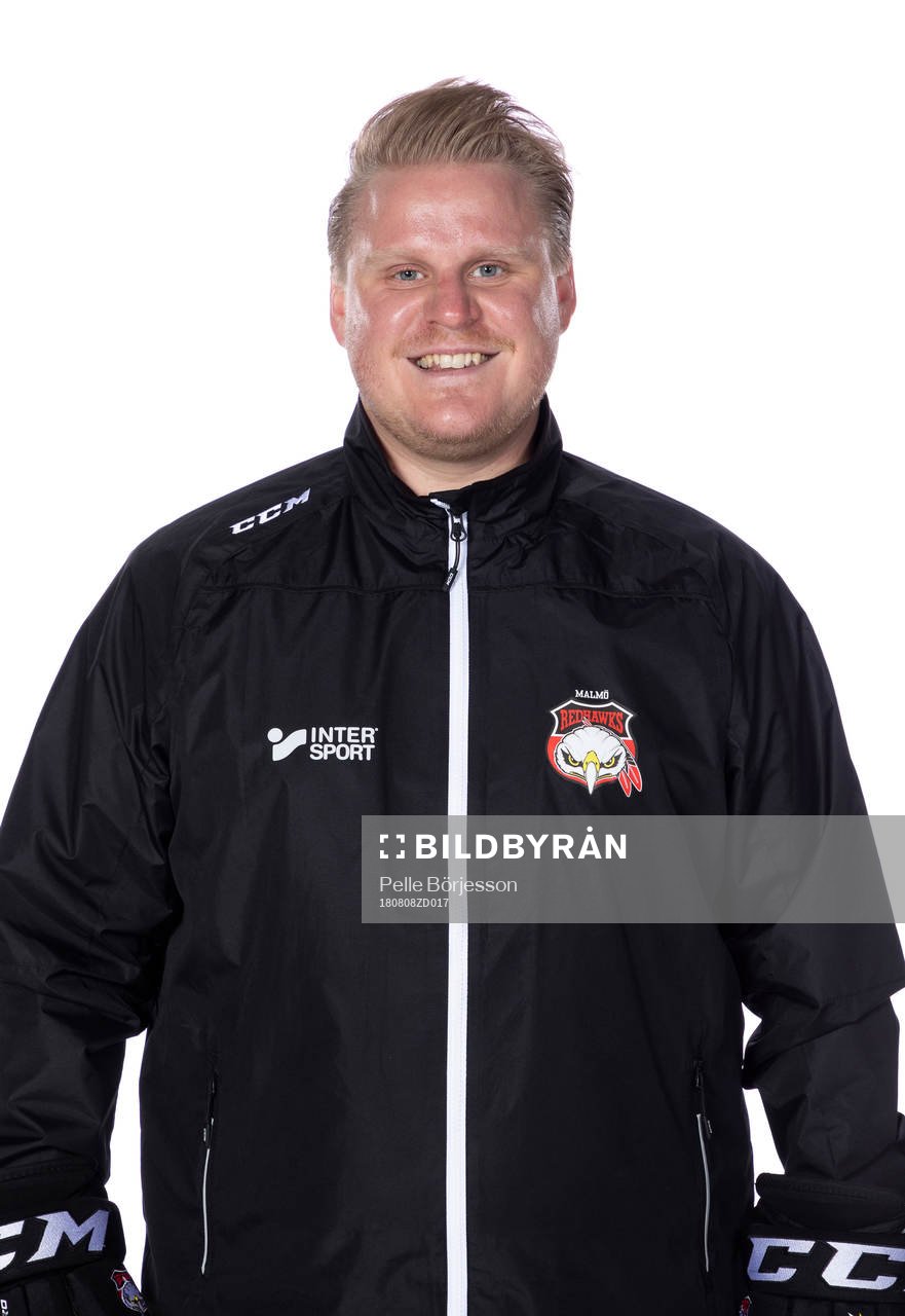 Malmö Redhawks Målvaktstränare Henning Sohlberg