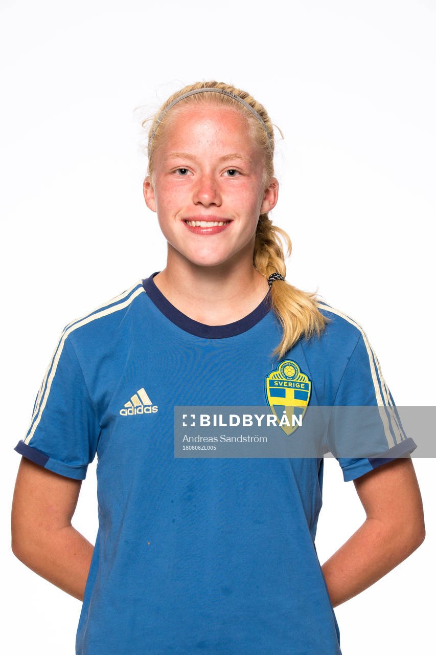 Frida Hedin i F15/03-landslaget