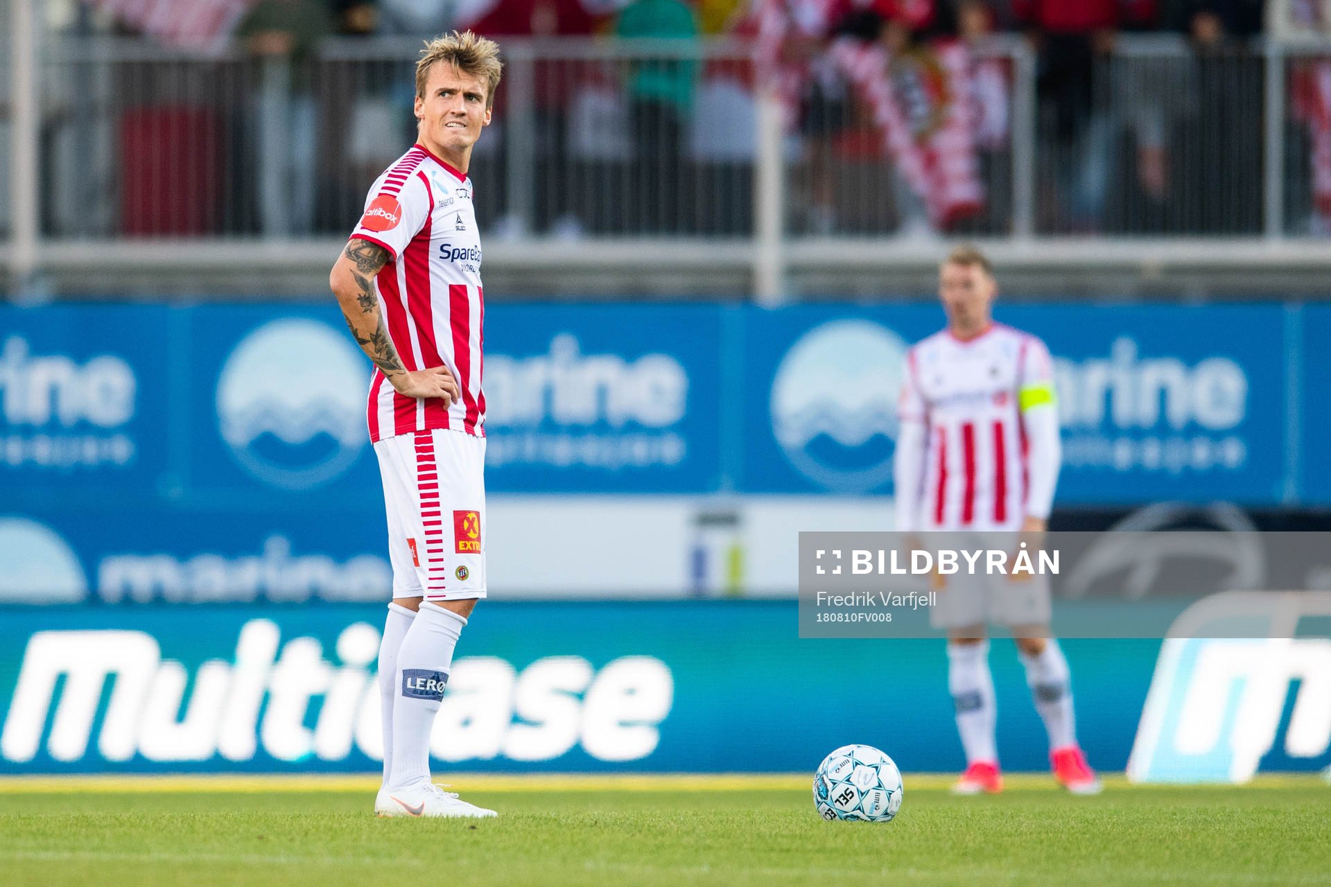Runar Espejord of Tromsø  looks dejected
