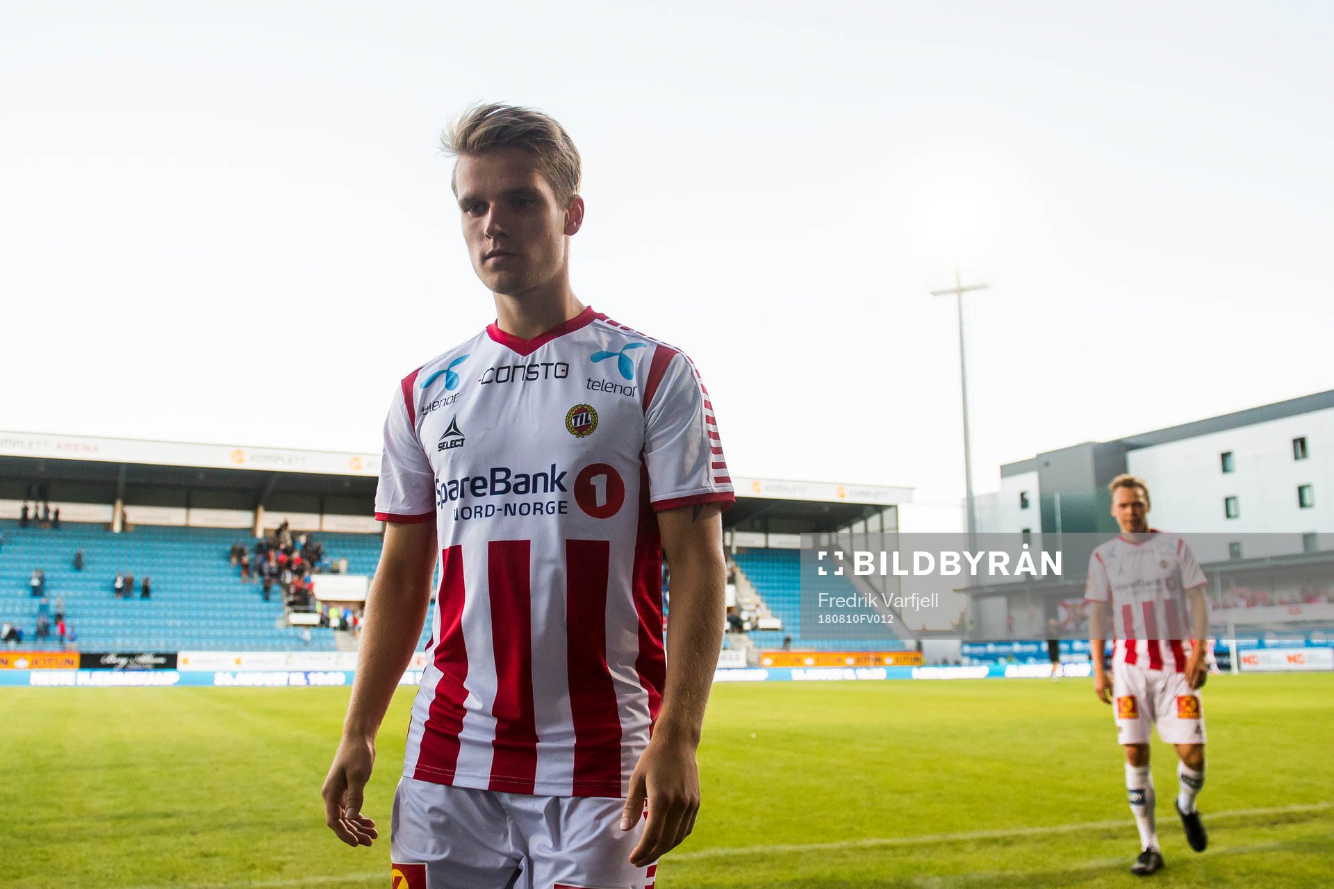 Mikael Nord Ingebrigtsen of Tromsø looks dejected