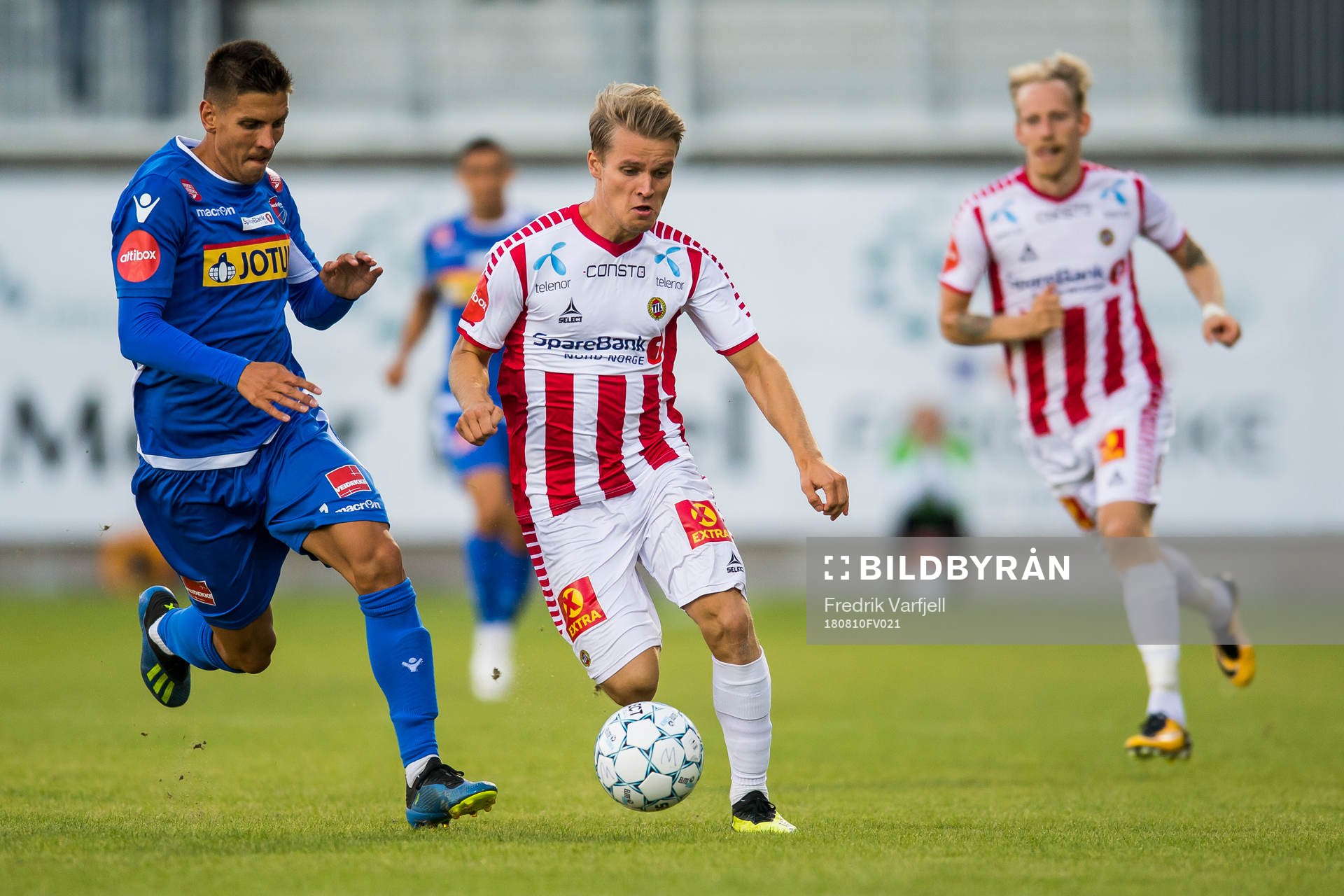 Emil Palsson of Sandefjord and Mikael Nord Ingebrigtsen of