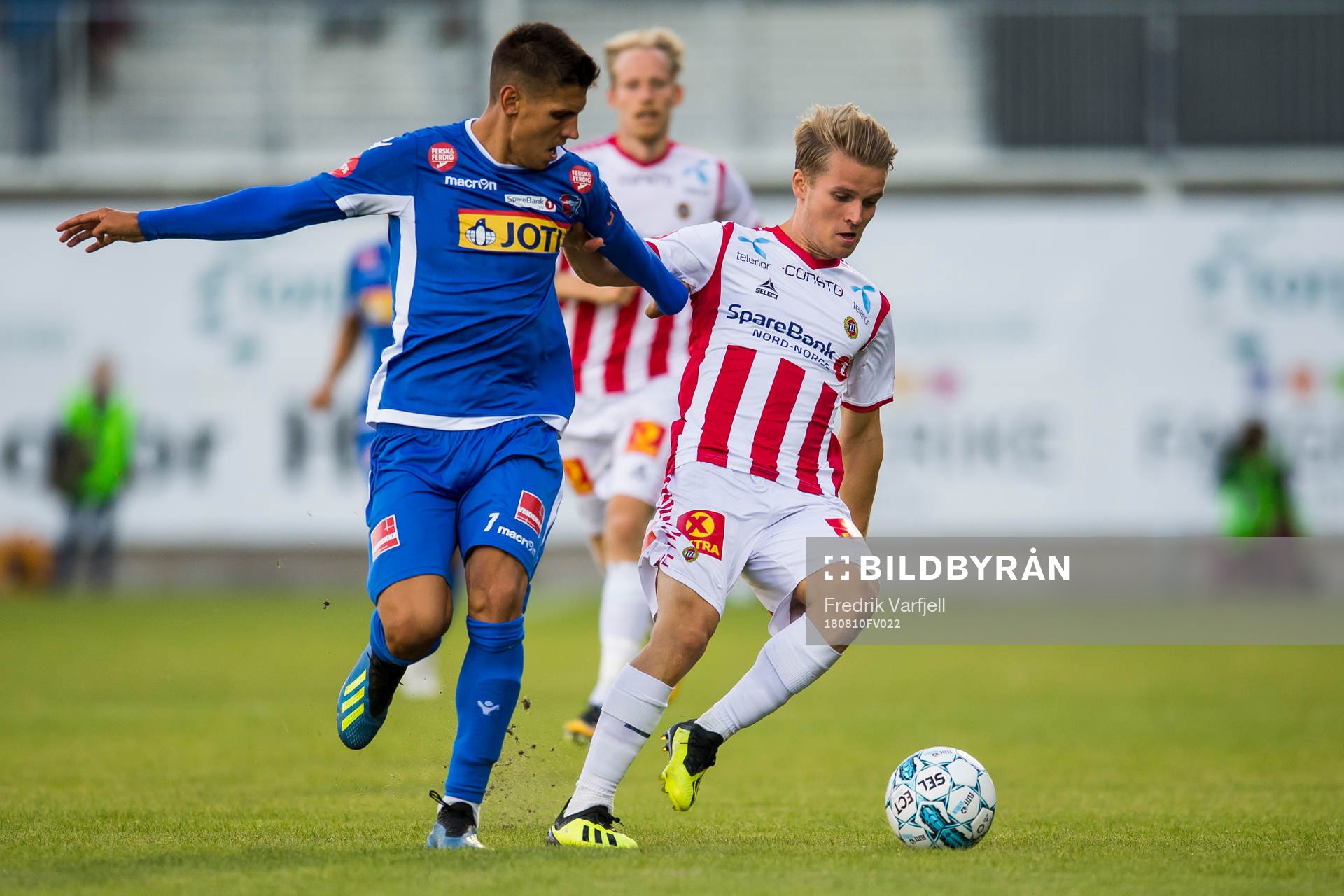 Emil Palsson of Sandefjord and Mikael Nord Ingebrigtsen of