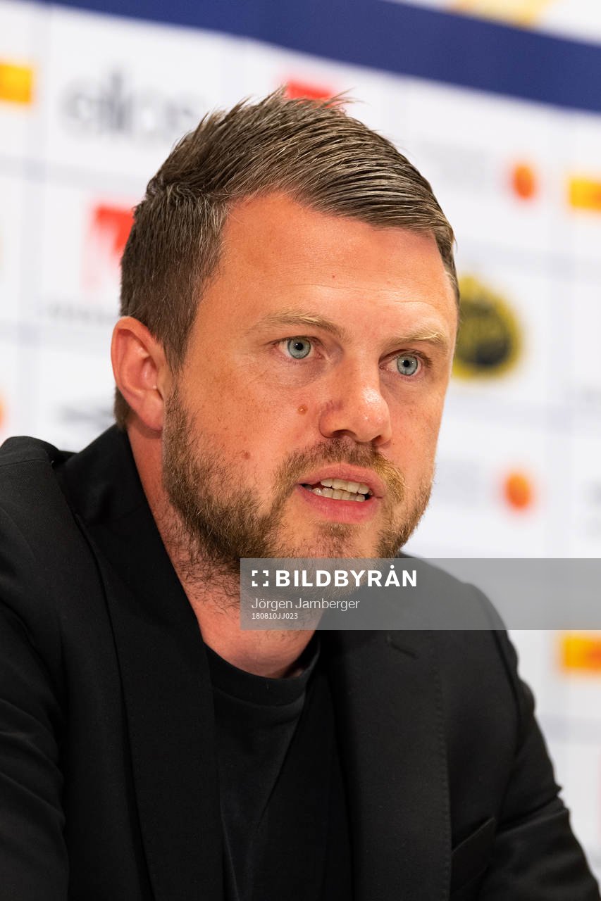 Elfsborgs manager Jimmy Thelin
