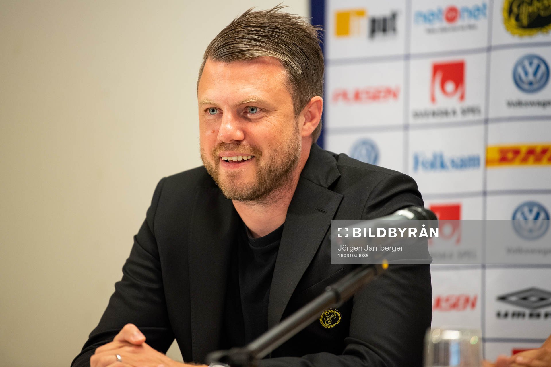 Elfsborgs manager Jimmy Thelin