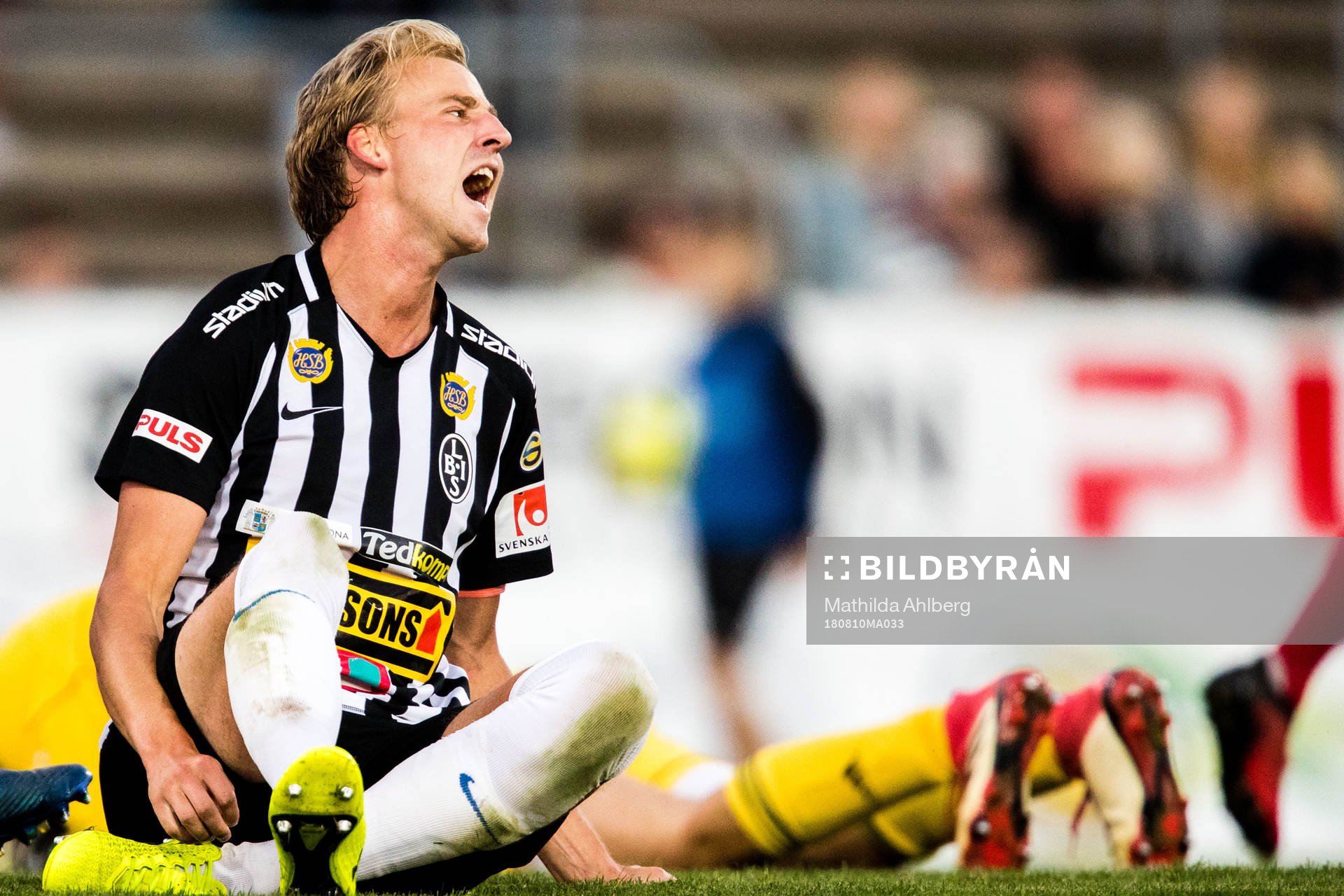 Landskronas Viktor Svensson deppar