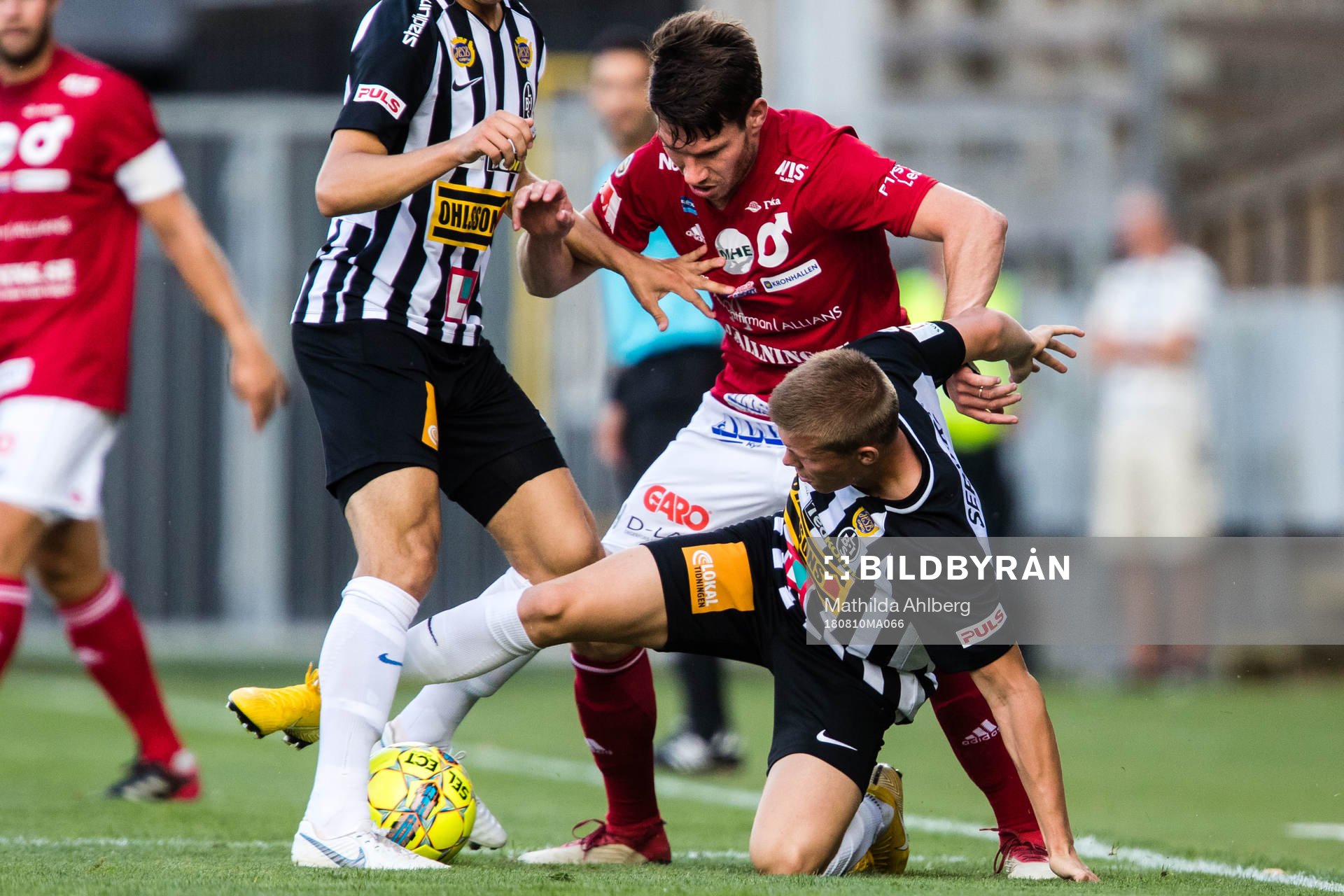 Degerfors Alexander Andersson i duell
