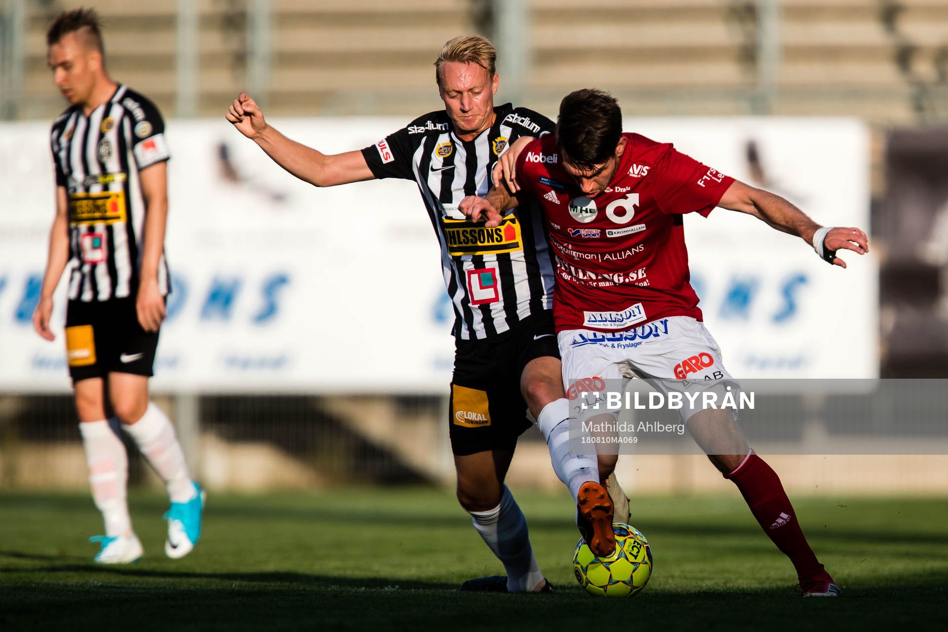 Landskronas Måns Ekvall och Degerfors Alexander Andersson