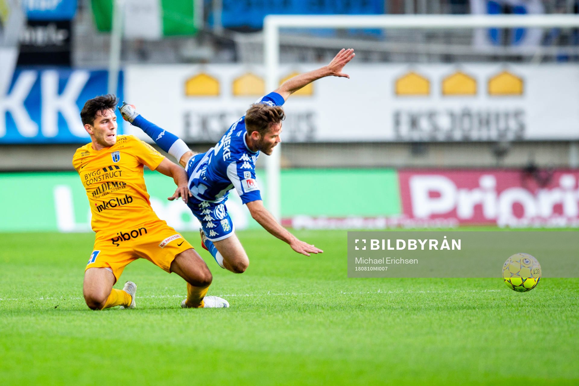 IFK Göteborgs Emil Salomonsson och Sirius Ian Sirelius