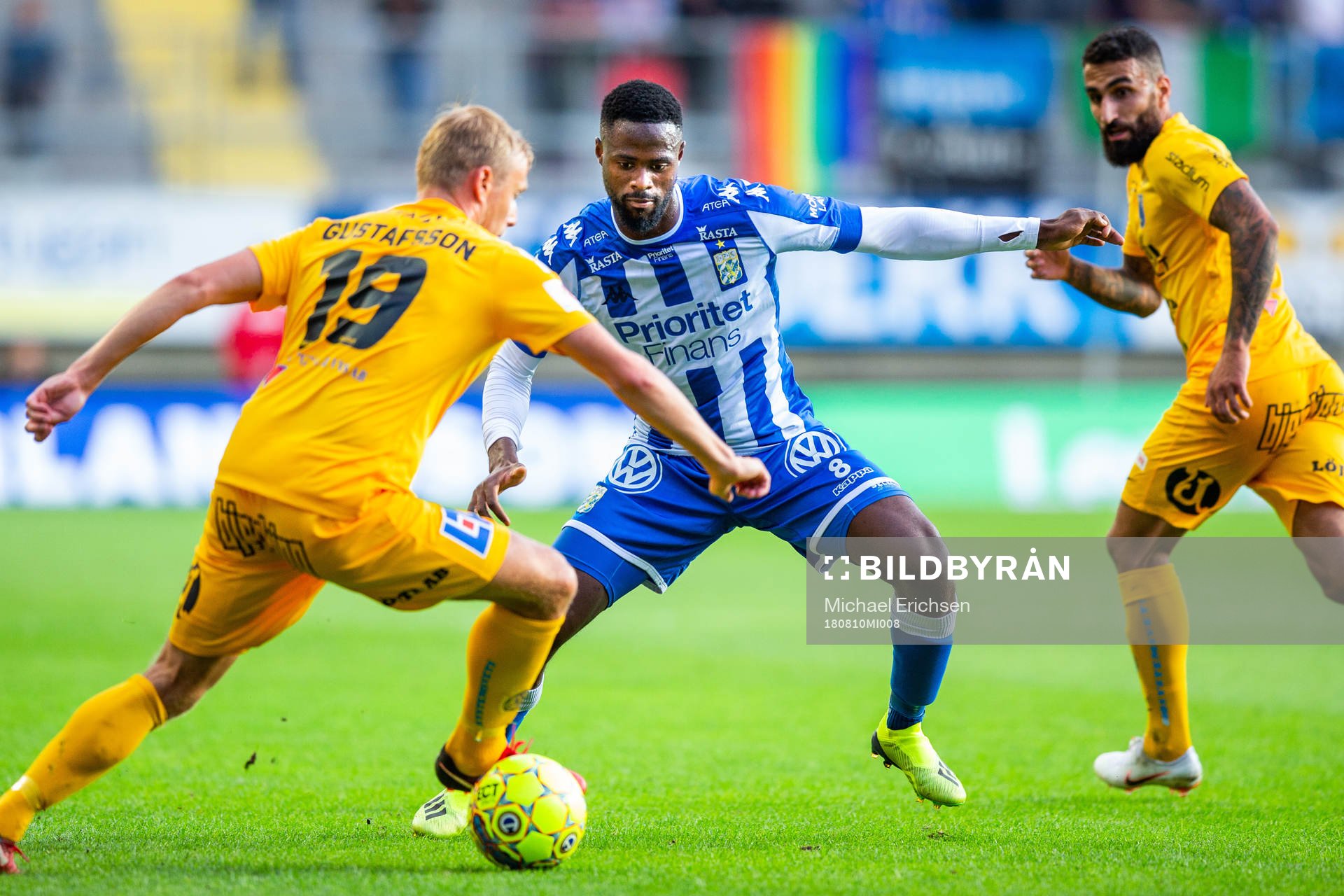 IFK Göteborgs Vajebah Kaliefah Sakor och Sirius Christer