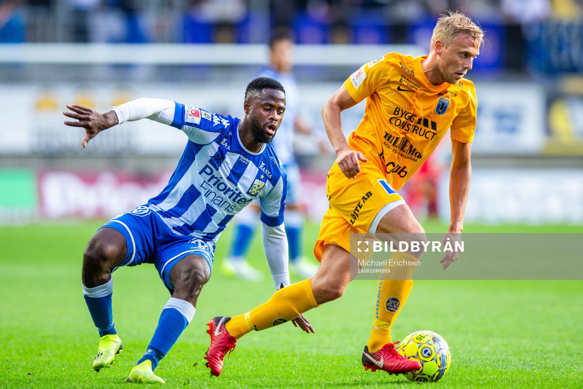 IFK Göteborgs Emil Salomonsson och Sirius Ian Sirelius