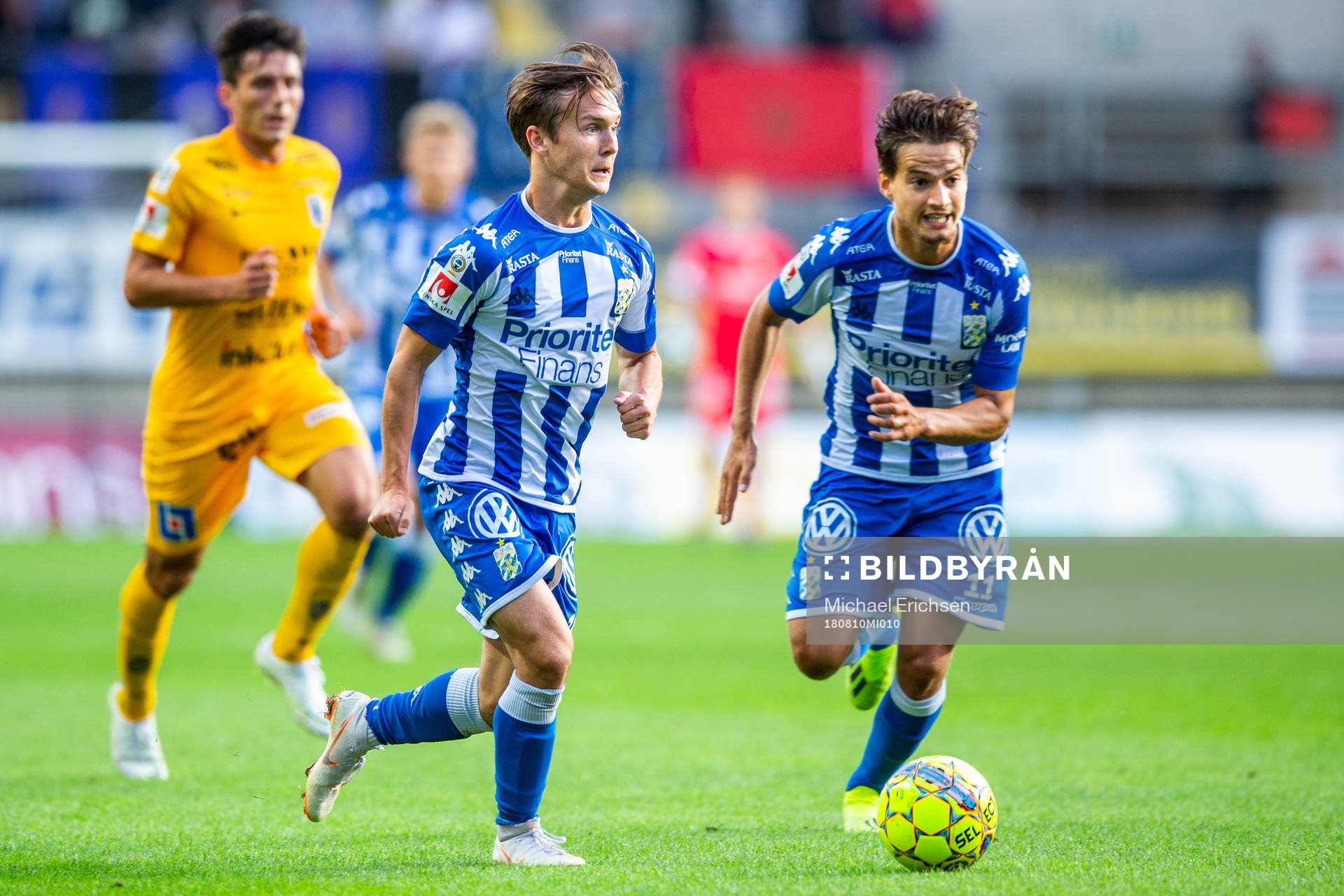 IFK Göteborgs Patrik Karlsson Lagemyr och Amin Affane