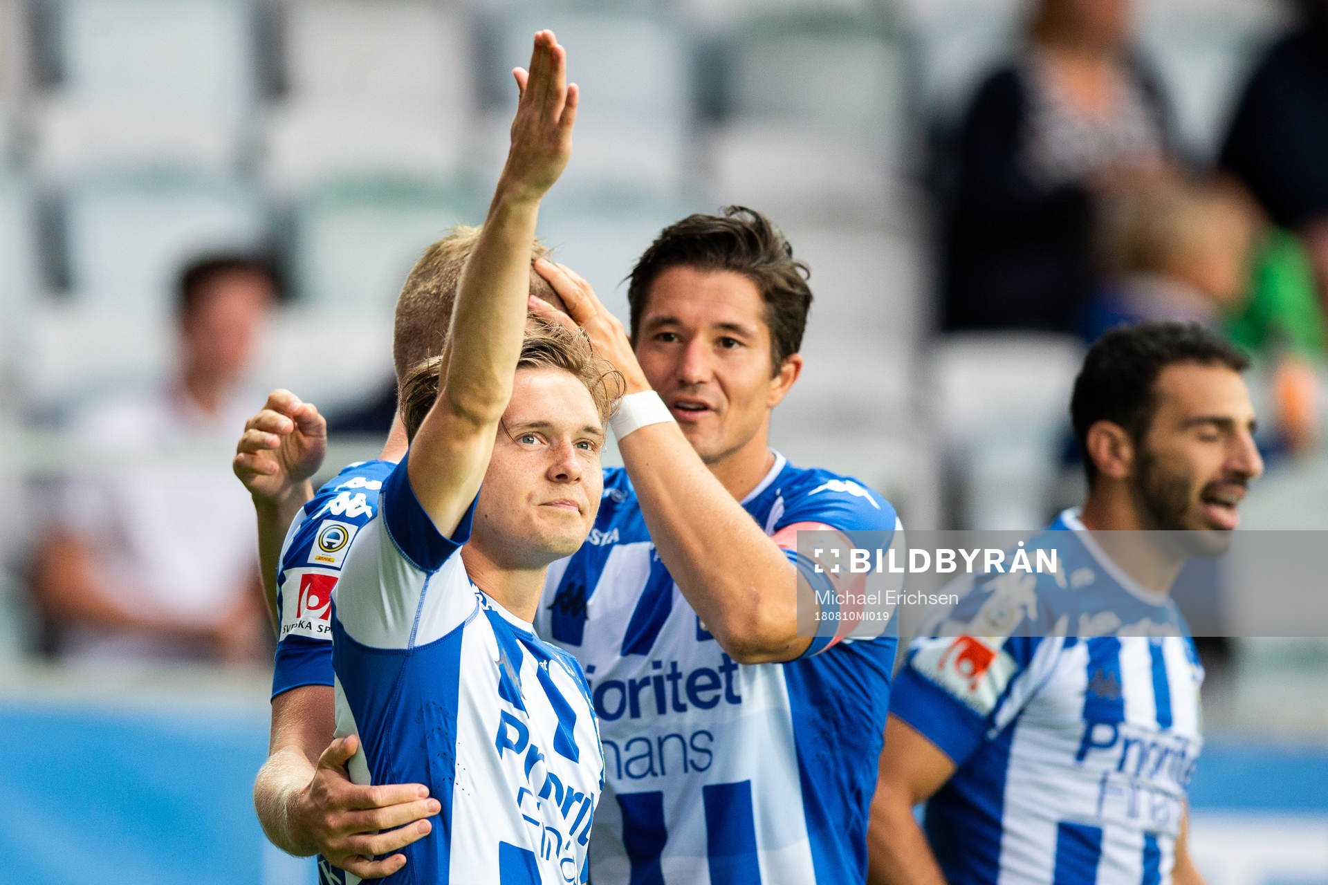 IFK Göteborgs Patrik Karlsson Lagemyr jublar