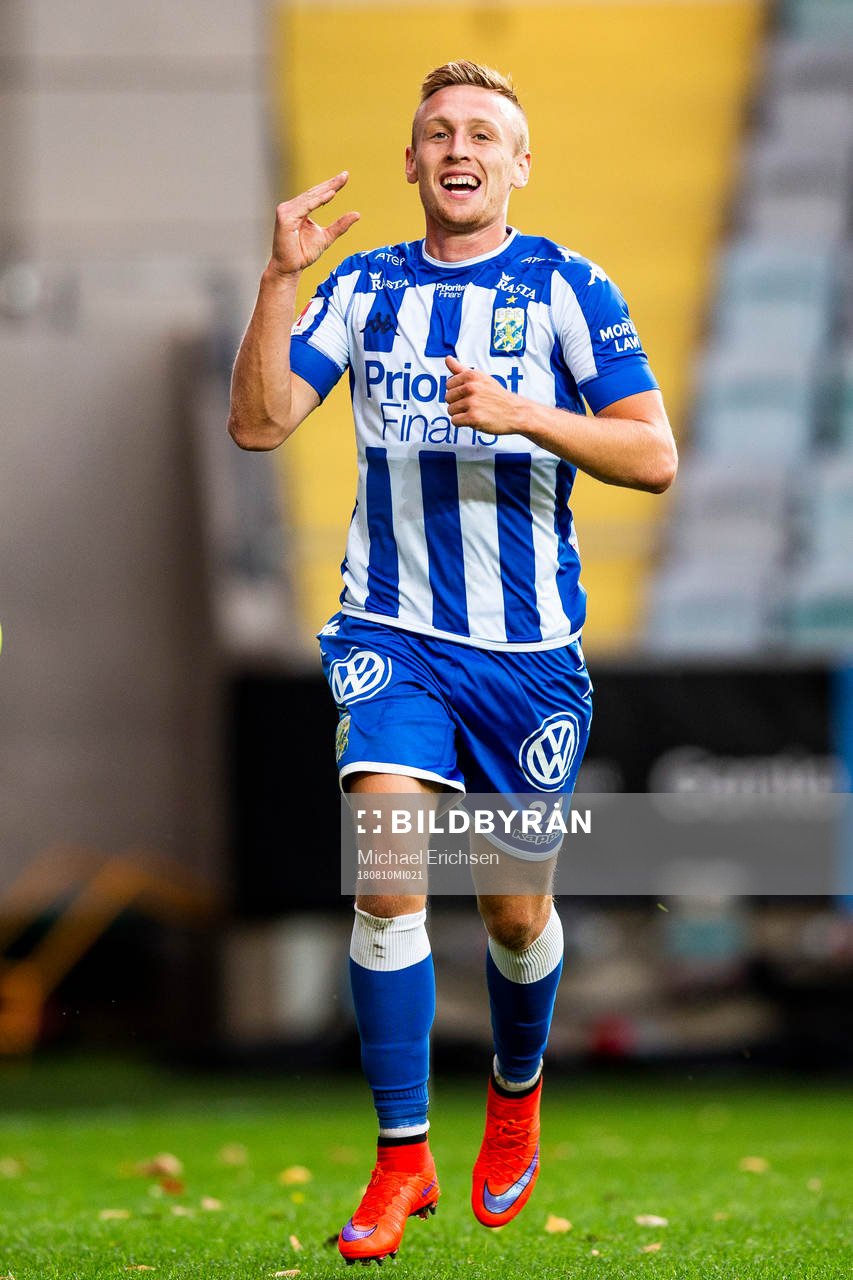 IFK Göteborgs Sebastian Ohlsson jublar