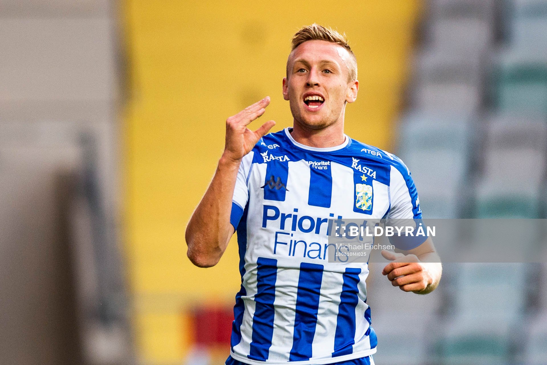 IFK Göteborgs Sebastian Ohlsson jublar