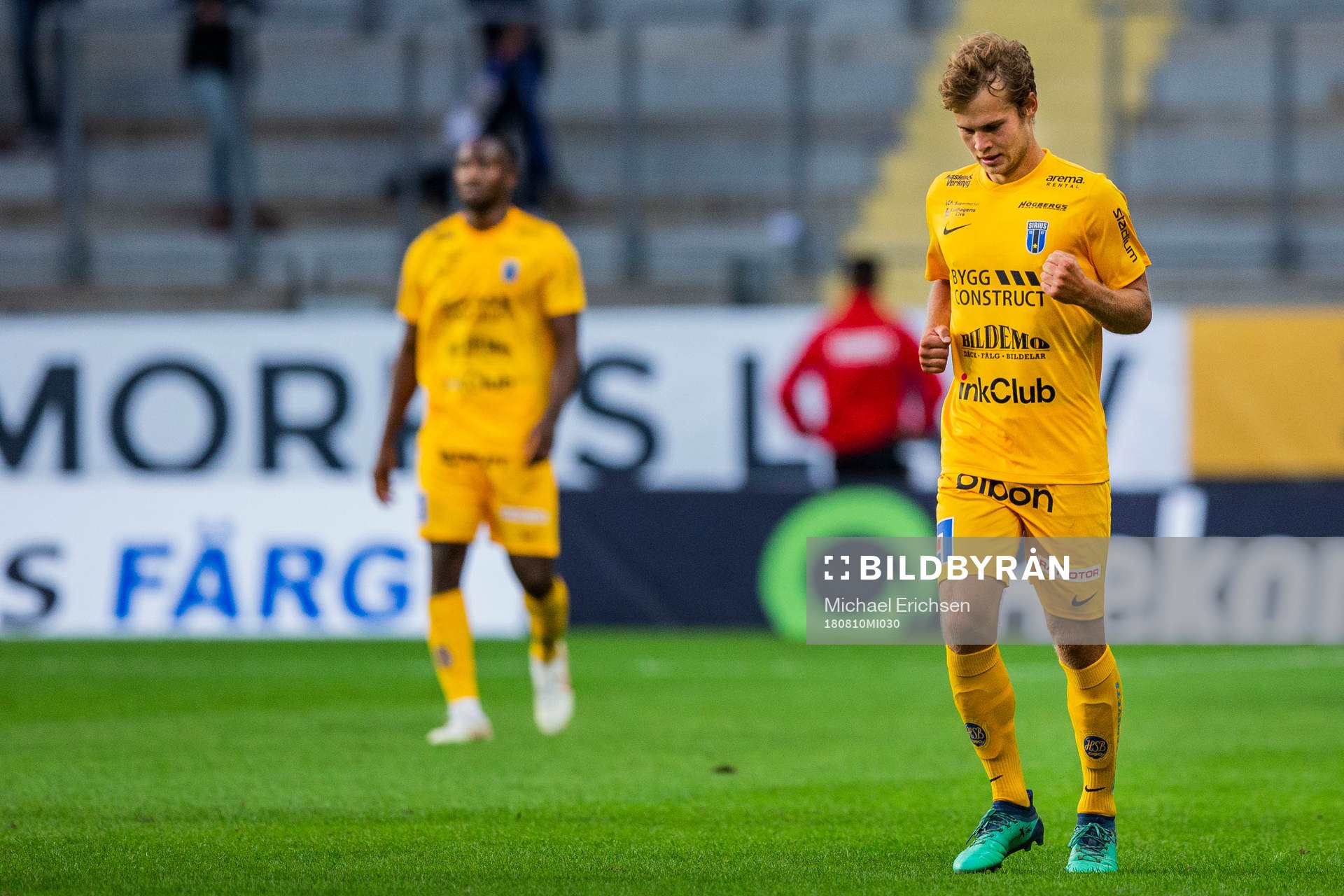 Sirius Sam Lundholm jublar