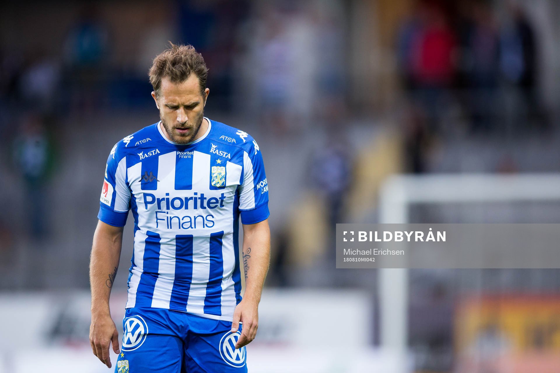 IFK Göteborgs Tobias Hysén deppar