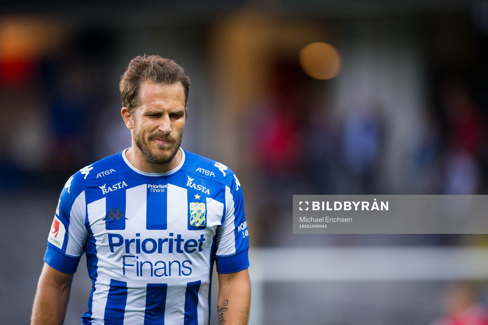 IFK Göteborgs Tobias Hysén deppar