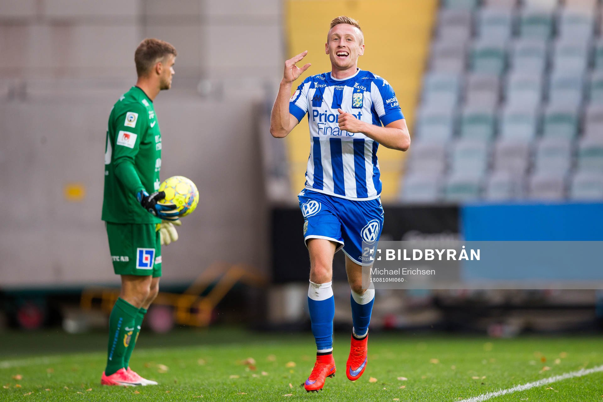 IFK Göteborgs Sebastian Ohlsson jublar