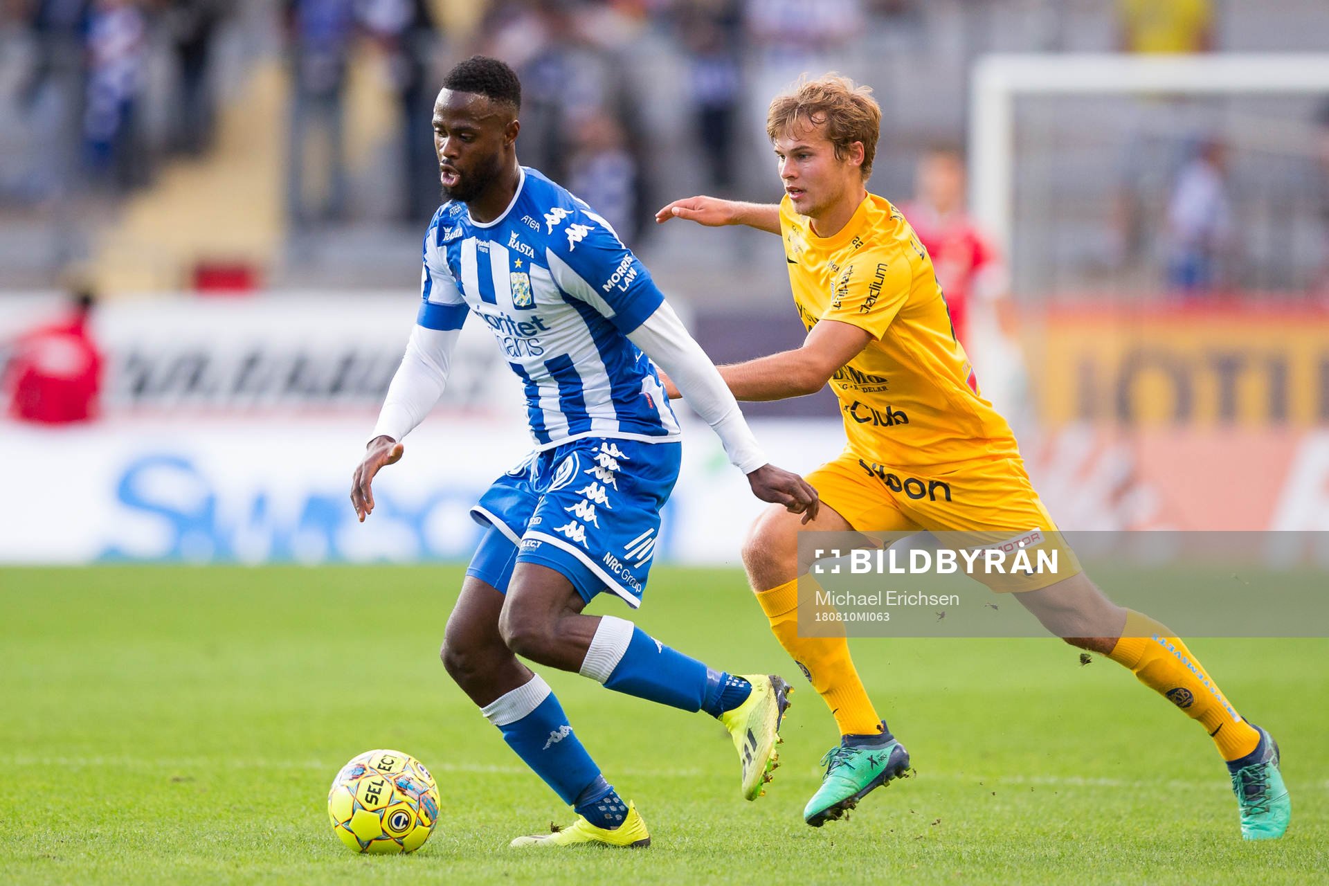 IFK Göteborgs Vajebah Kaliefah Sakor och Sirius Sam