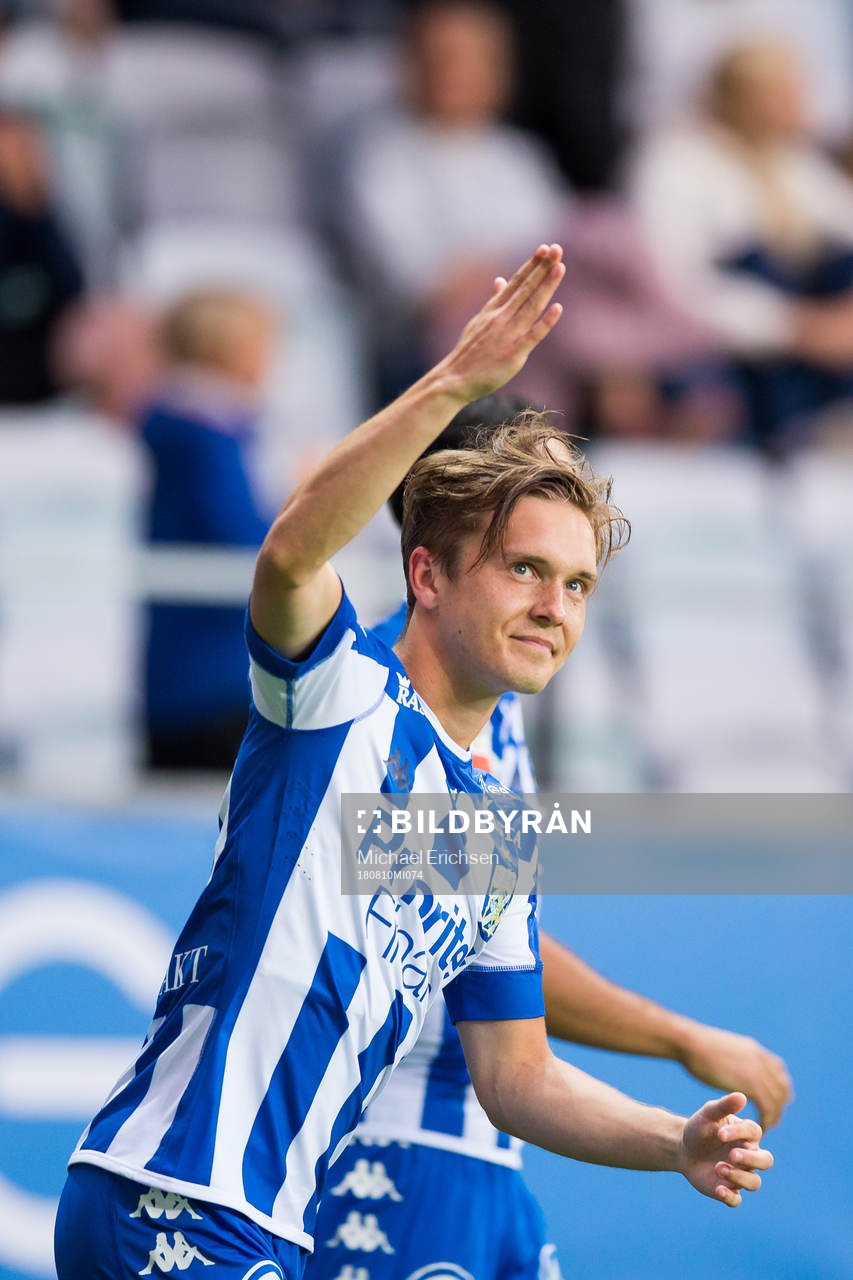 IFK Göteborgs Patrik Karlsson Lagemyr  jublar