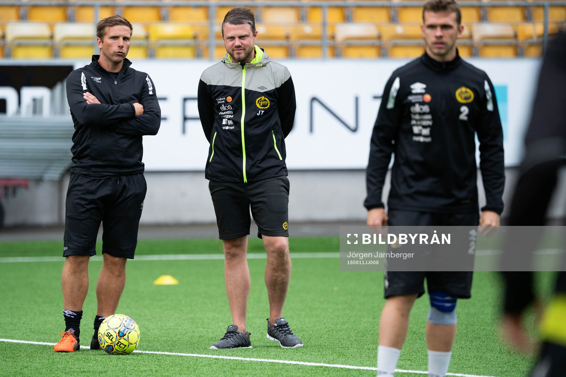 individuell tränare Anders Svensson och manager Jimmy