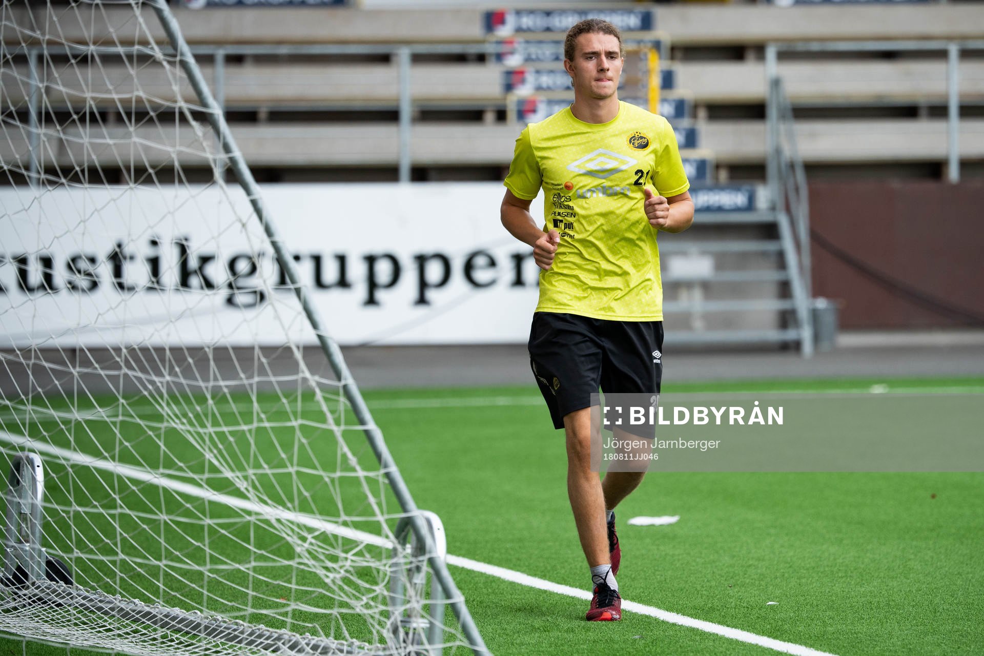 Christopher Mc Vey rehabtränar