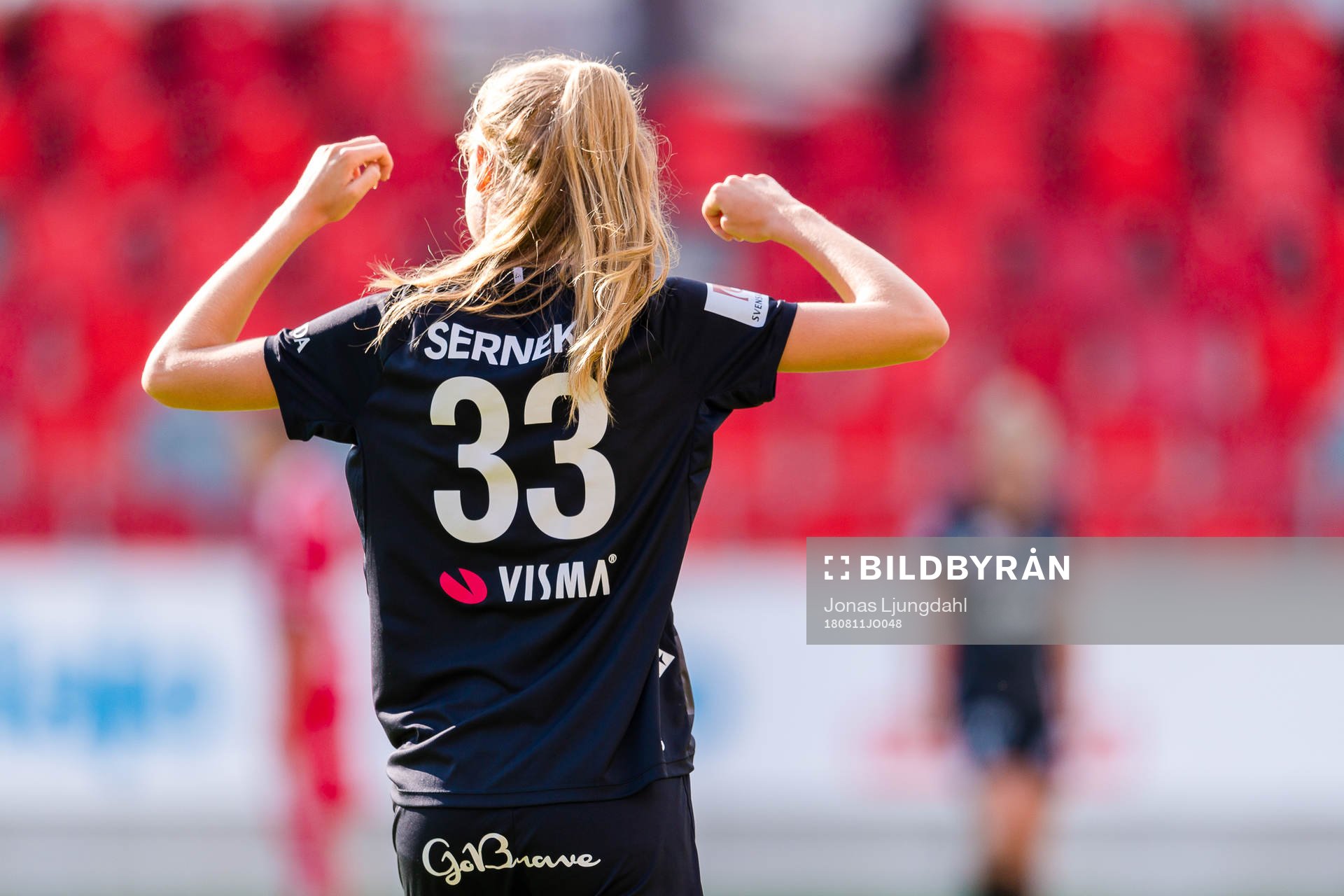 Växjös Elin Nilsson jublar