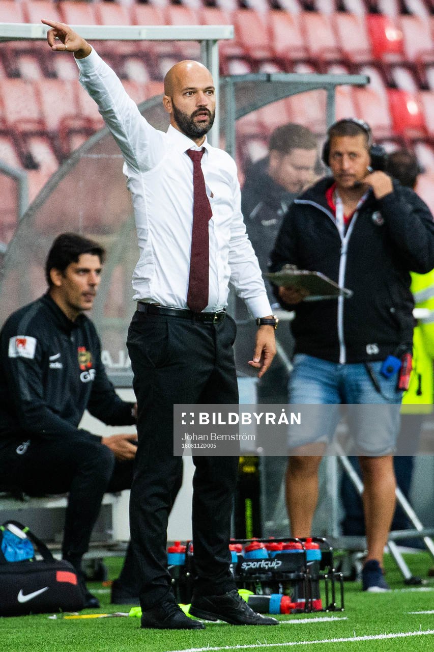 Brommapojkarnas tränare Luis Pimenta