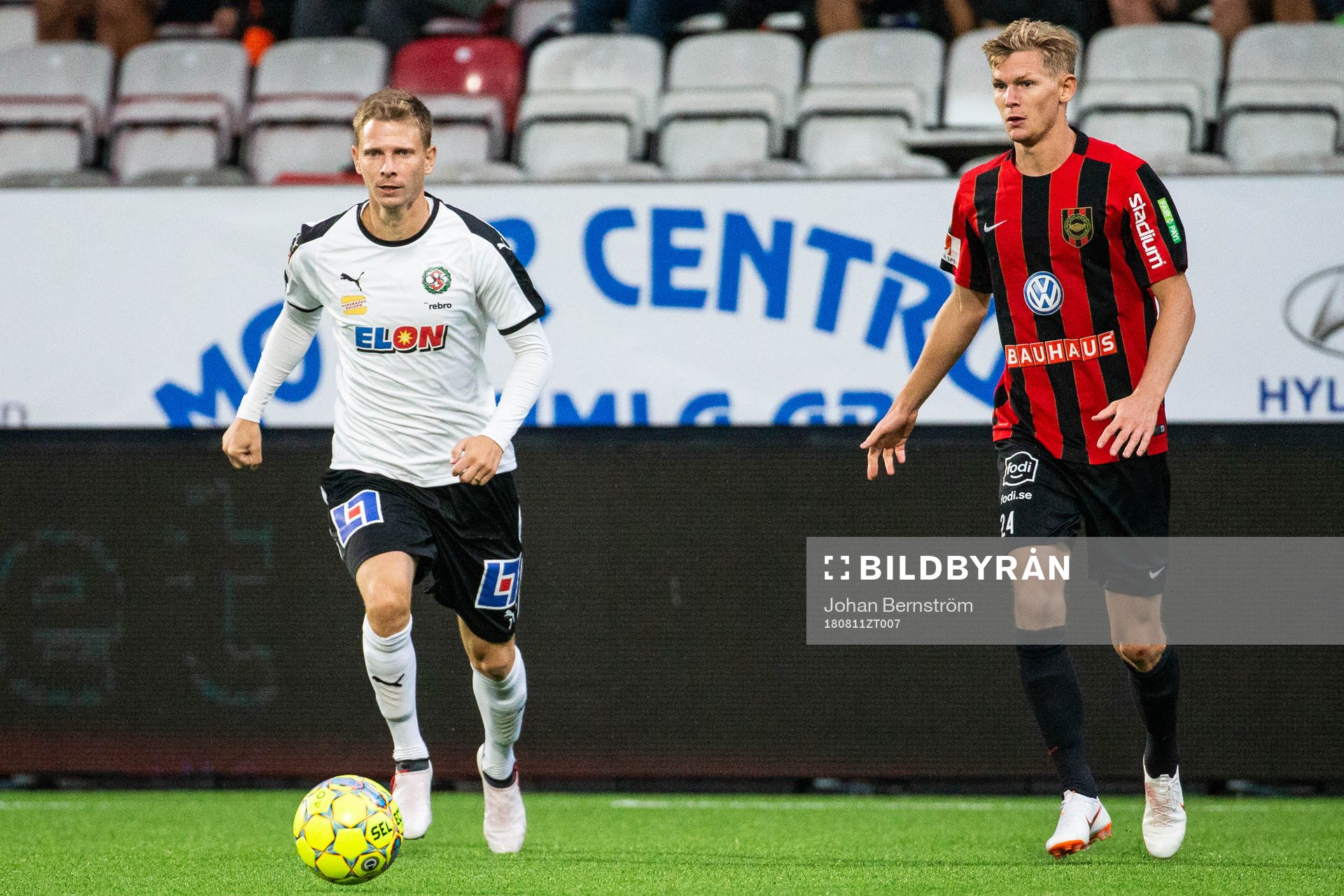Örebros Johan Bertilsson och Brommapojkarnas Fritiof