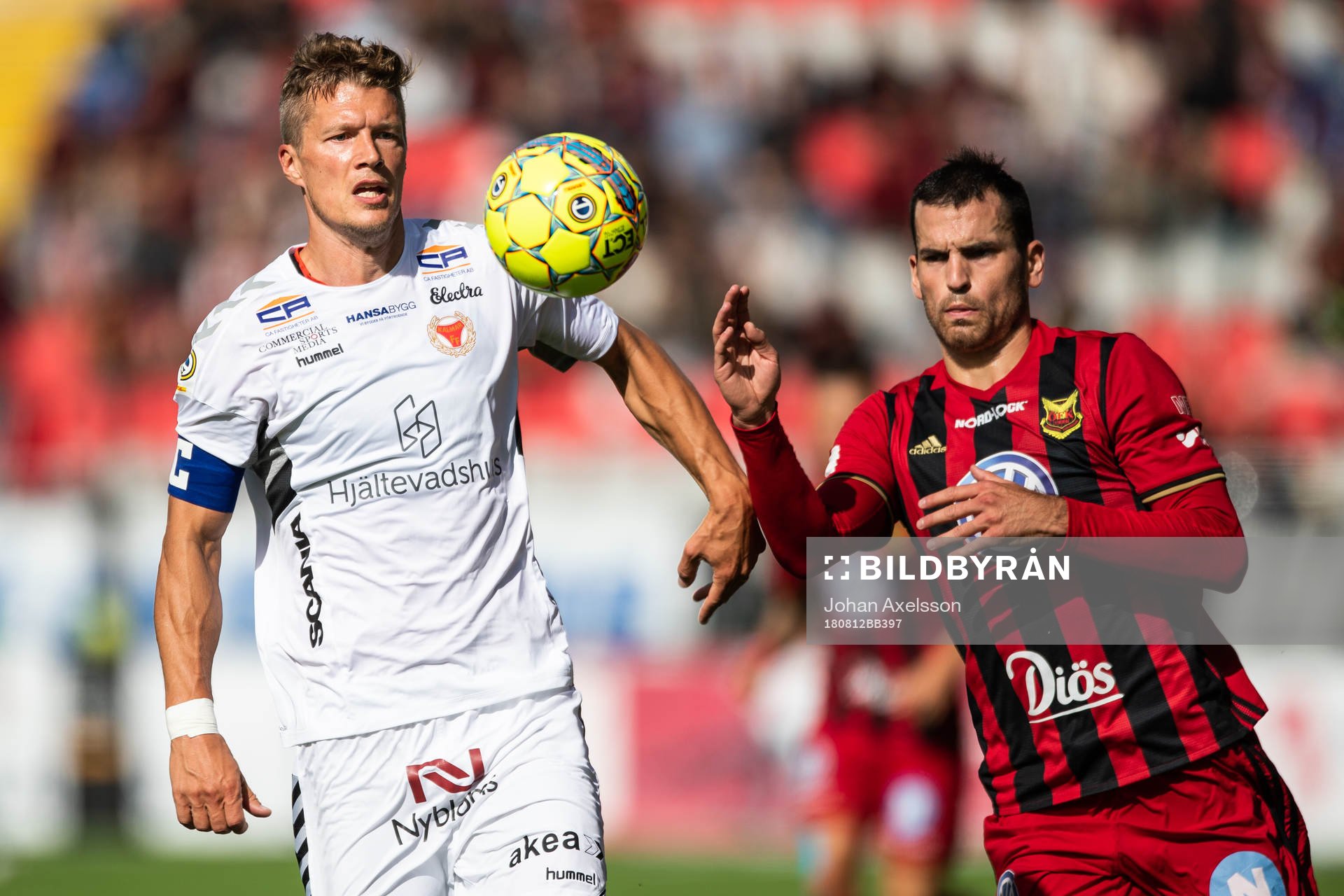 Kalmars Viktor Elm och Östersunds Dino Islamovic