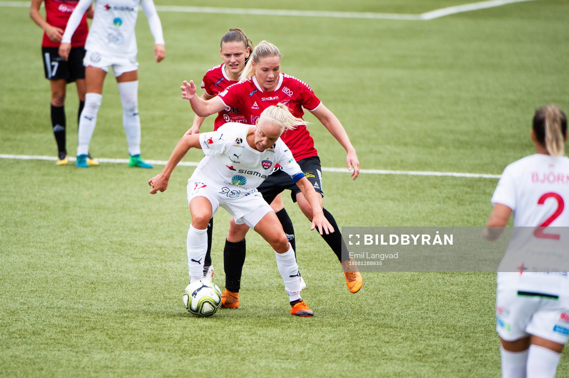 Limhamn Bunkeflos Rebecka Persson, Rakel Hönnudóttir och