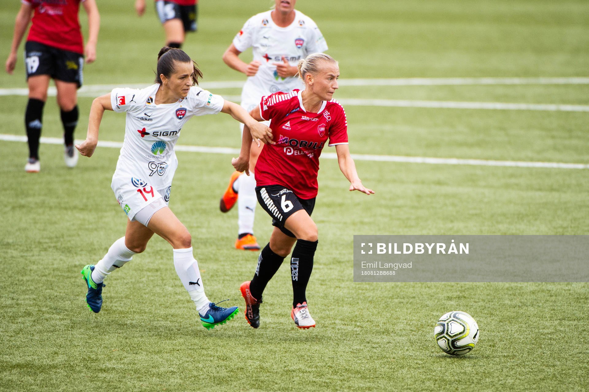 Rosengårds Iva Landeka och Limhamn Bunkeflos Sofia