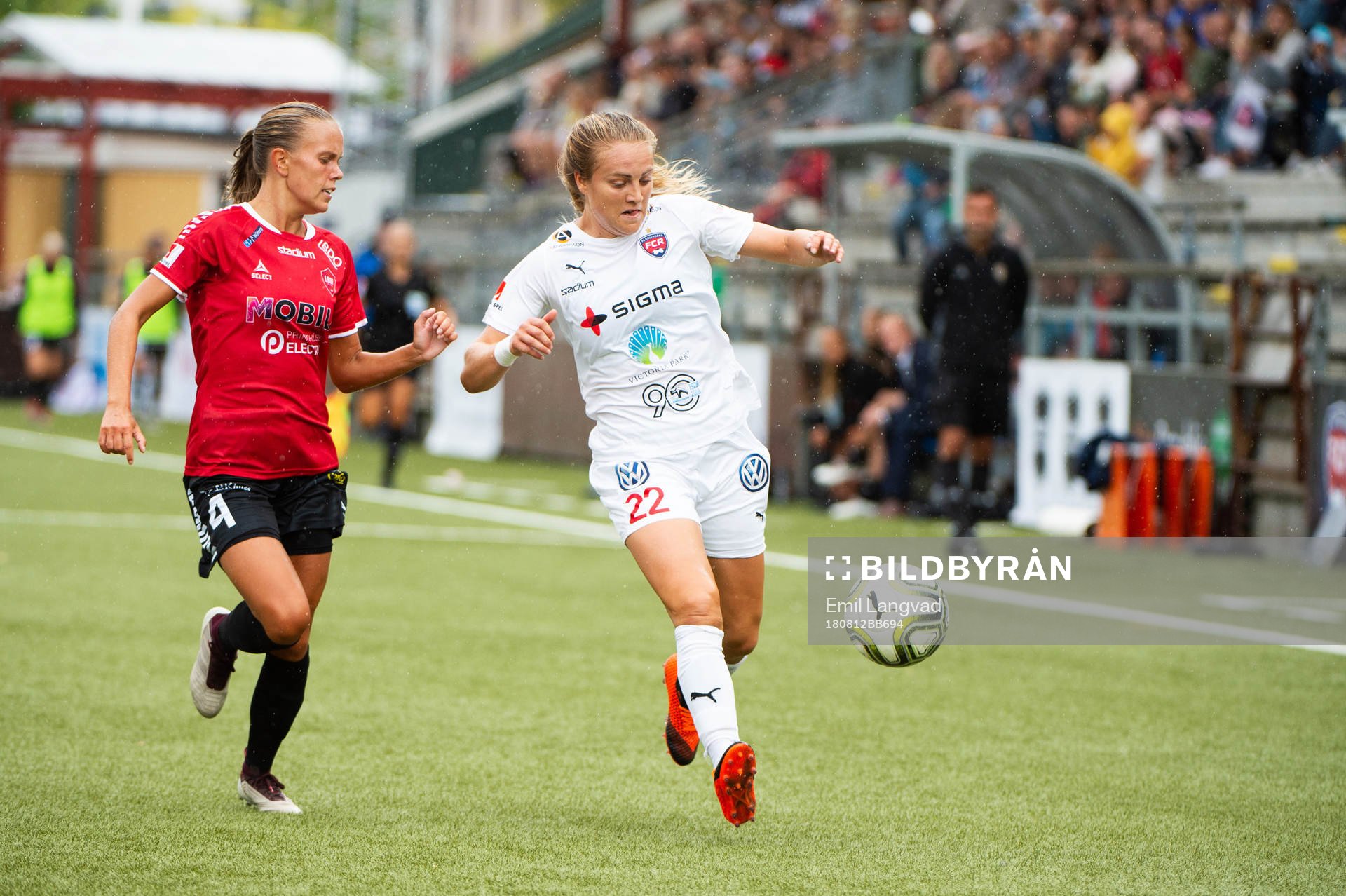 Limhamn Bunkeflos Elin Björklund och Rosengårds Fiona