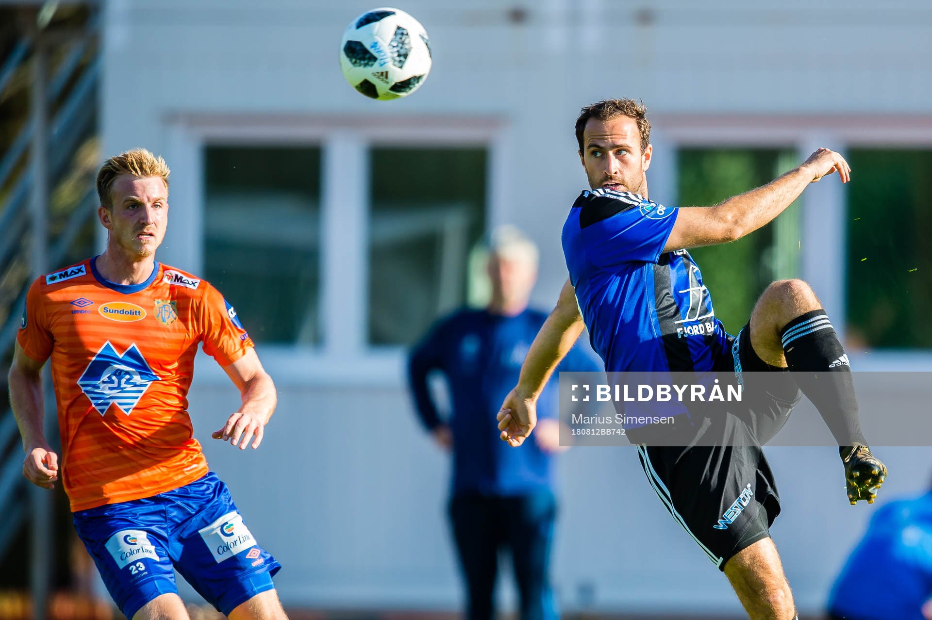 Torbjørn Agdestein of Aalesund and Simen Reksten Solheim