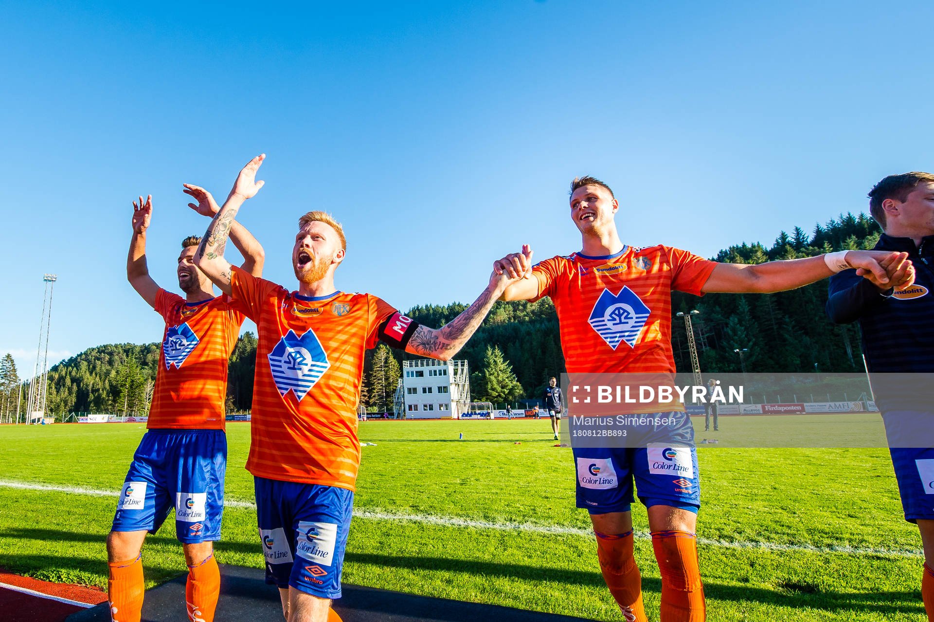 Kaj Ramsteijn, Fredrik Kjernmoen Carlsen and Holmbert Aron