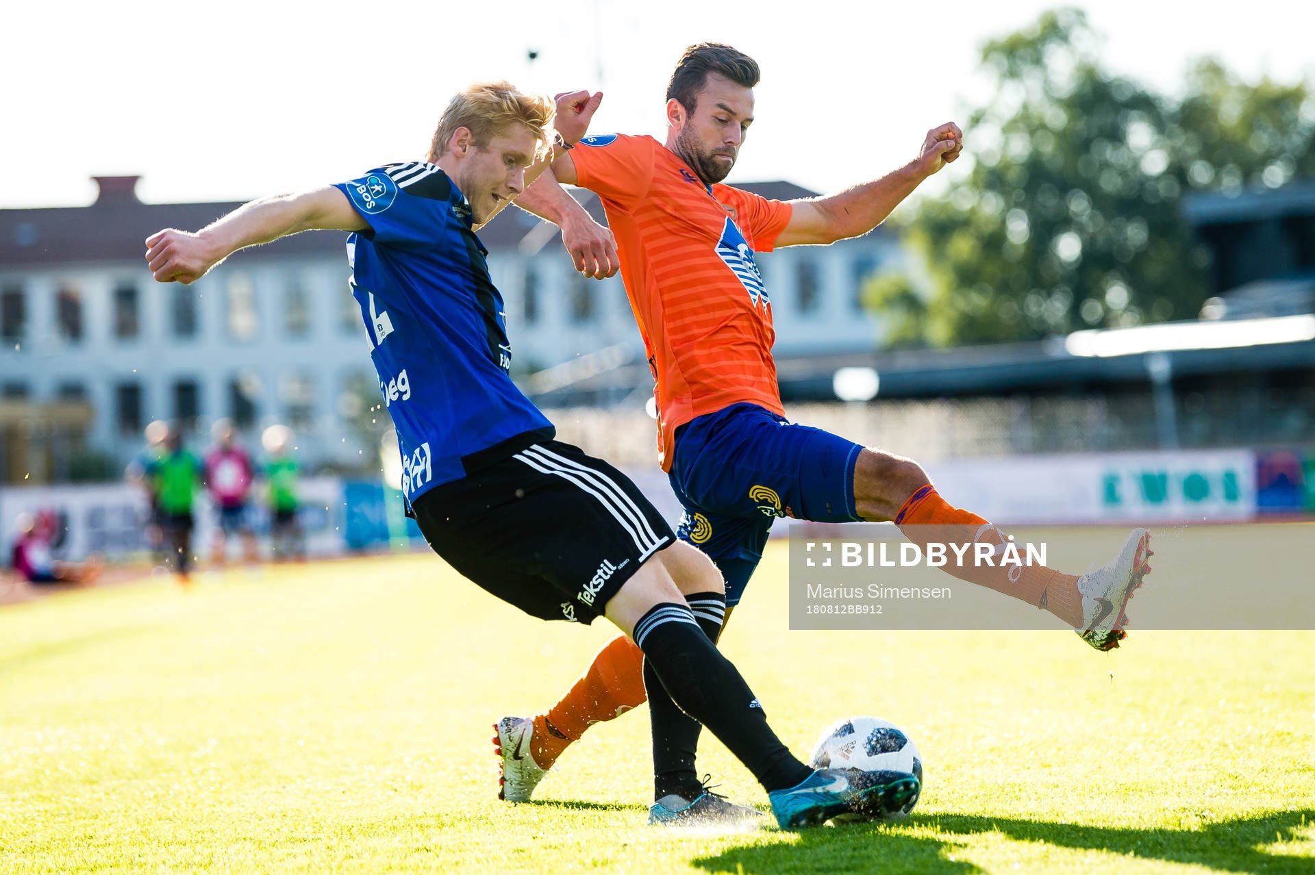 Erik Eikeng of Florø Kaj Ramsteijn of Aalesund