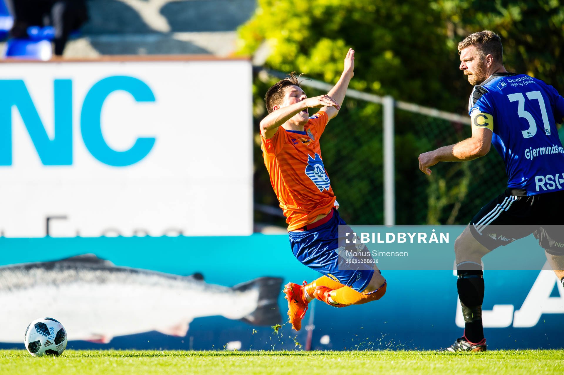 Sondre Brunstad Fet of Aalesund and Vegar Heggenes