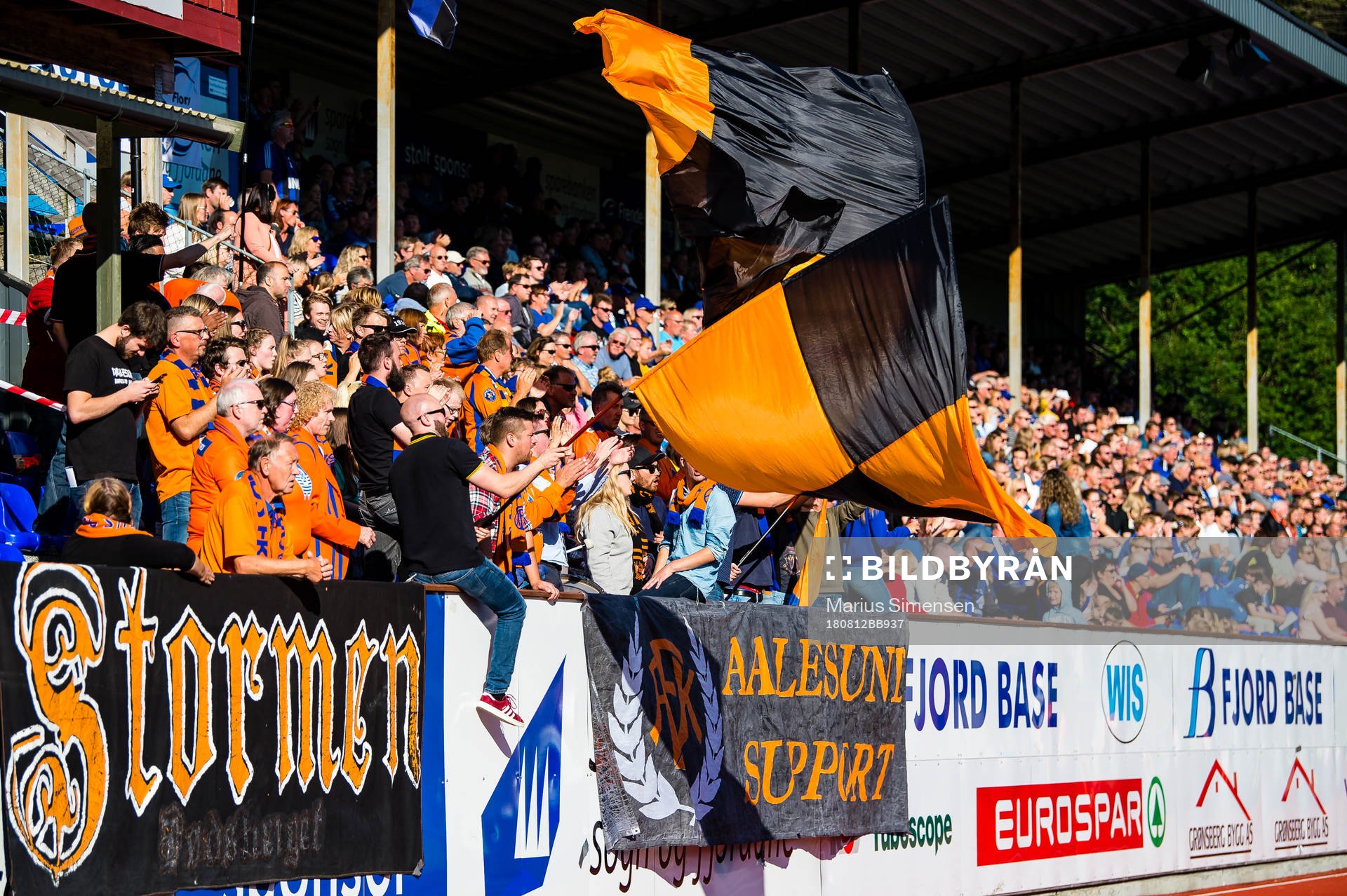 Aalesund supporters