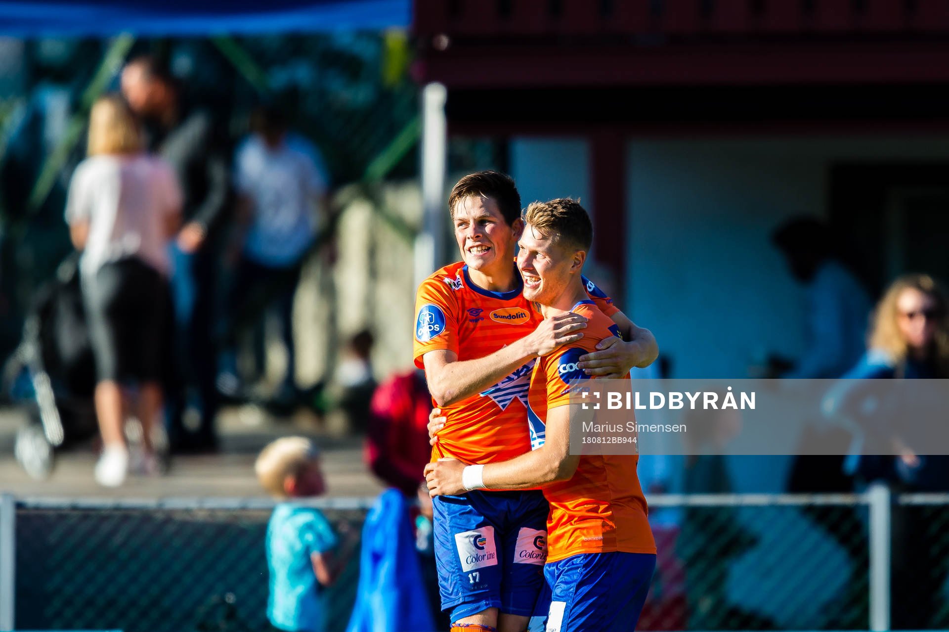 Sondre Brunstad Fet and Holmbert Aron Fridjonsson of