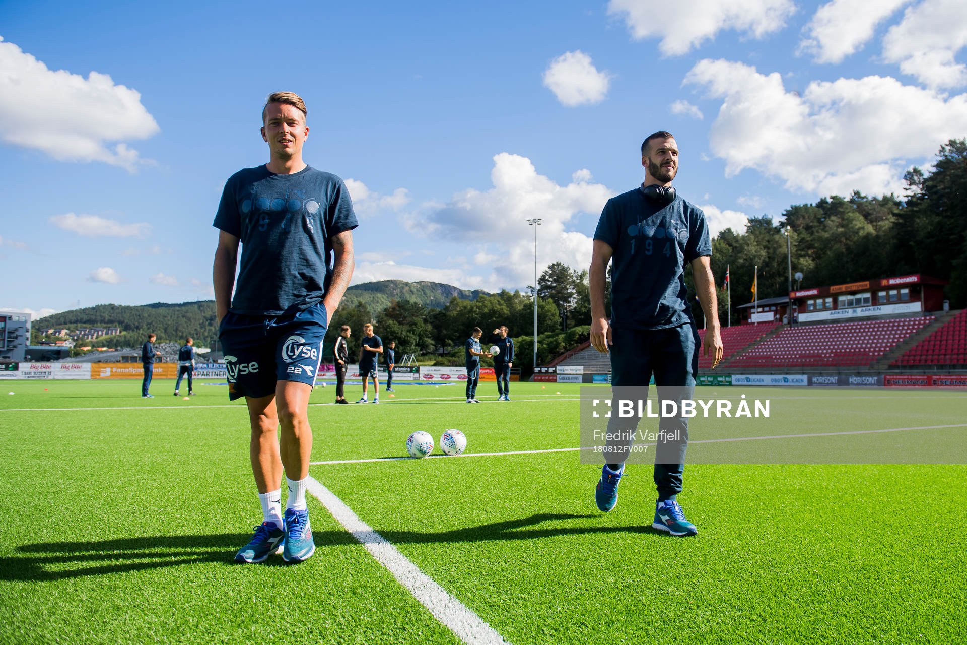 Claes Kronberg and Zlatko Tripic of Viking
