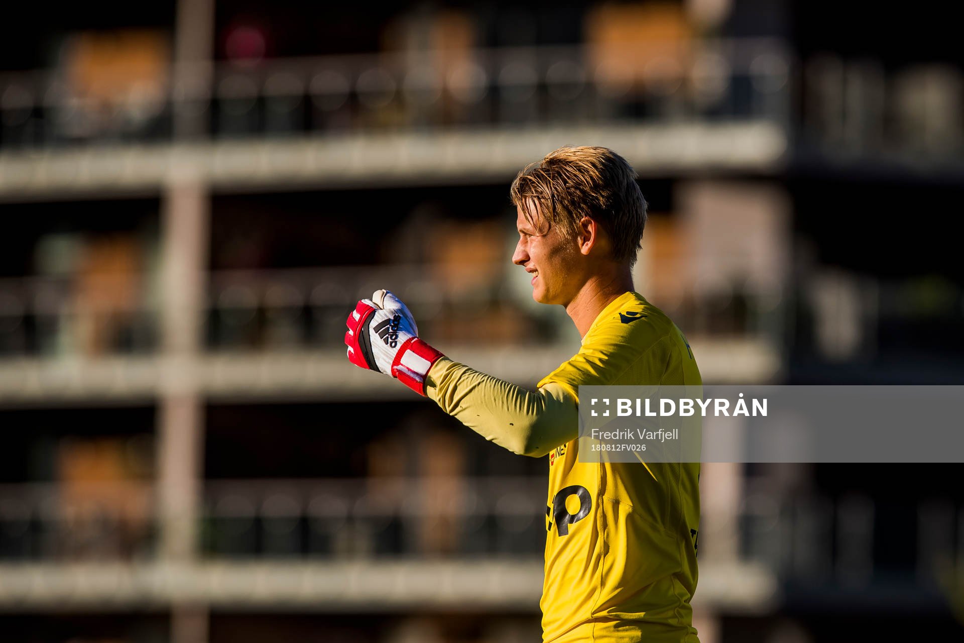 Goalkeeper Borger Thomas of Åsane