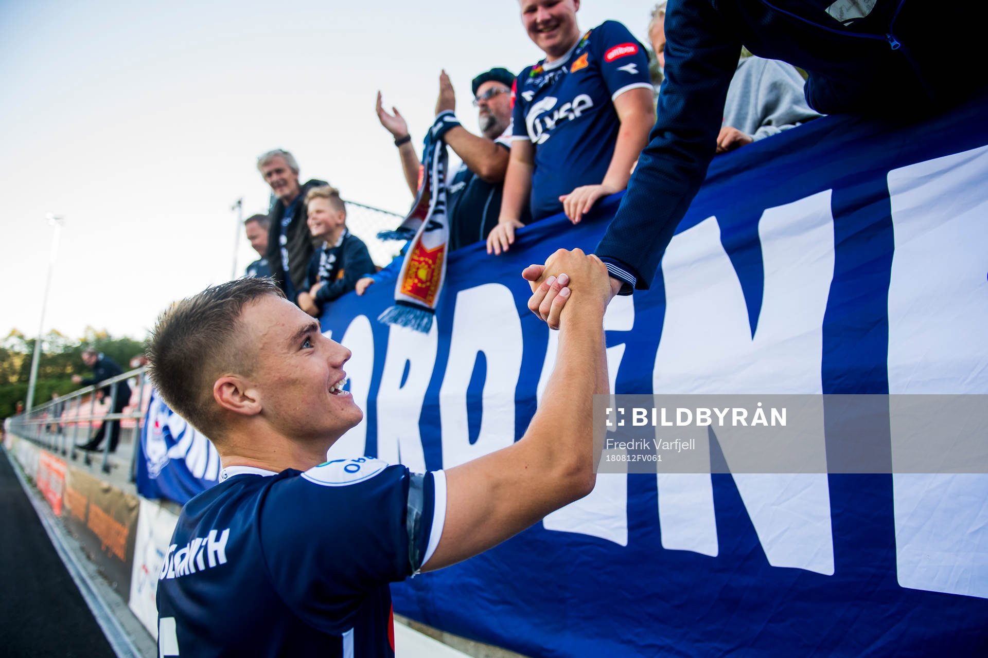 Markus Nakkim of Viking celebrates