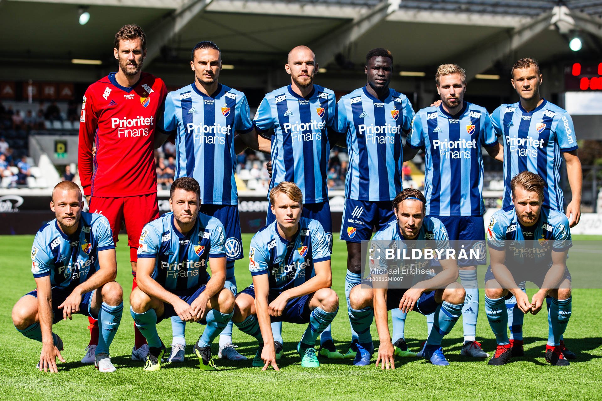 målvakt Andreas Isaksson, Erik Johansson, Marcus