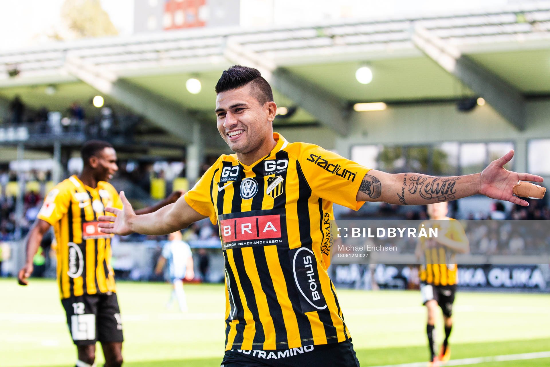 Häckens Paulinho jublar