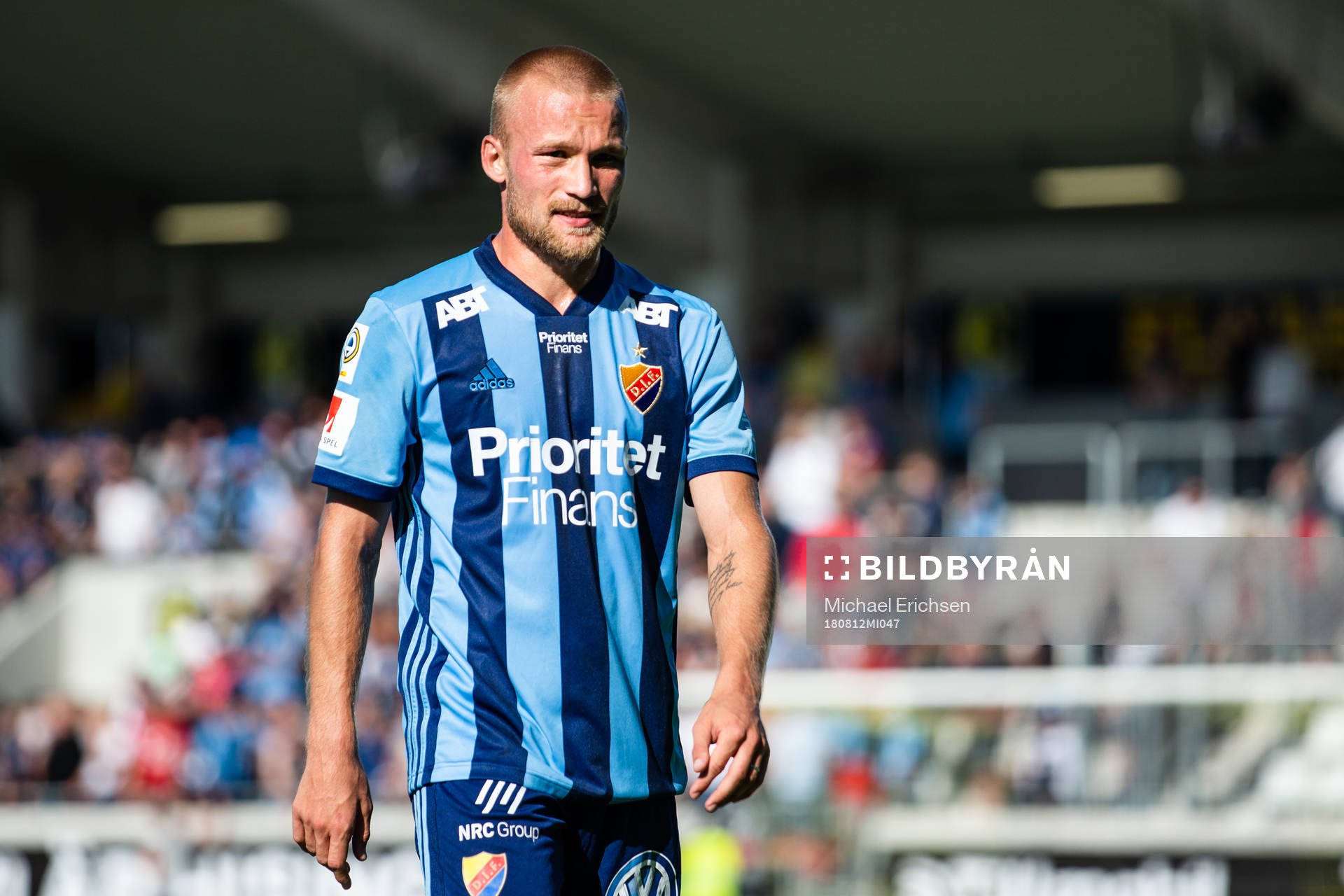Djurgårdens Nicklas Bärkroth deppar