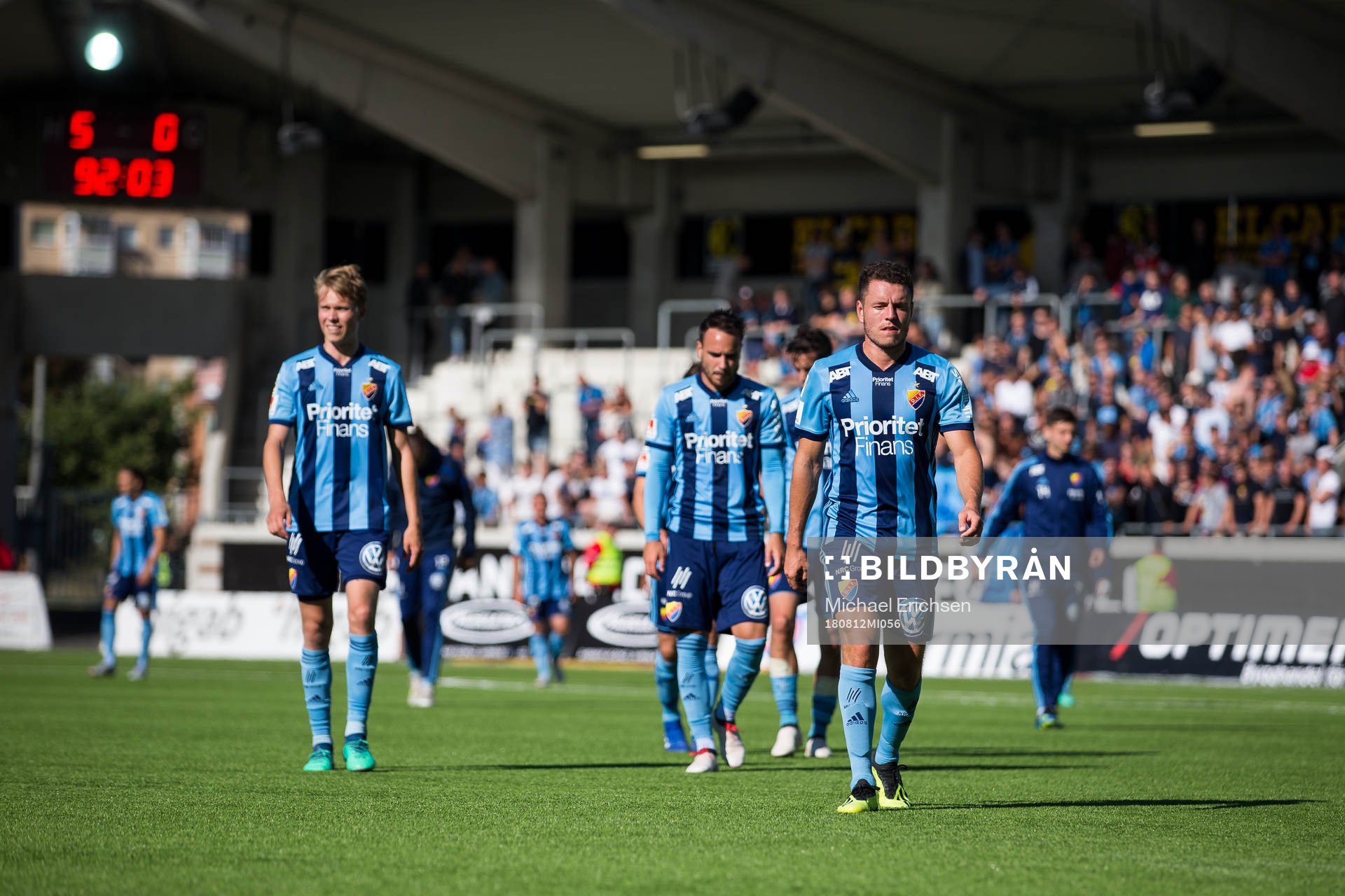 Djurgårdens Kerim Mrabti deppar