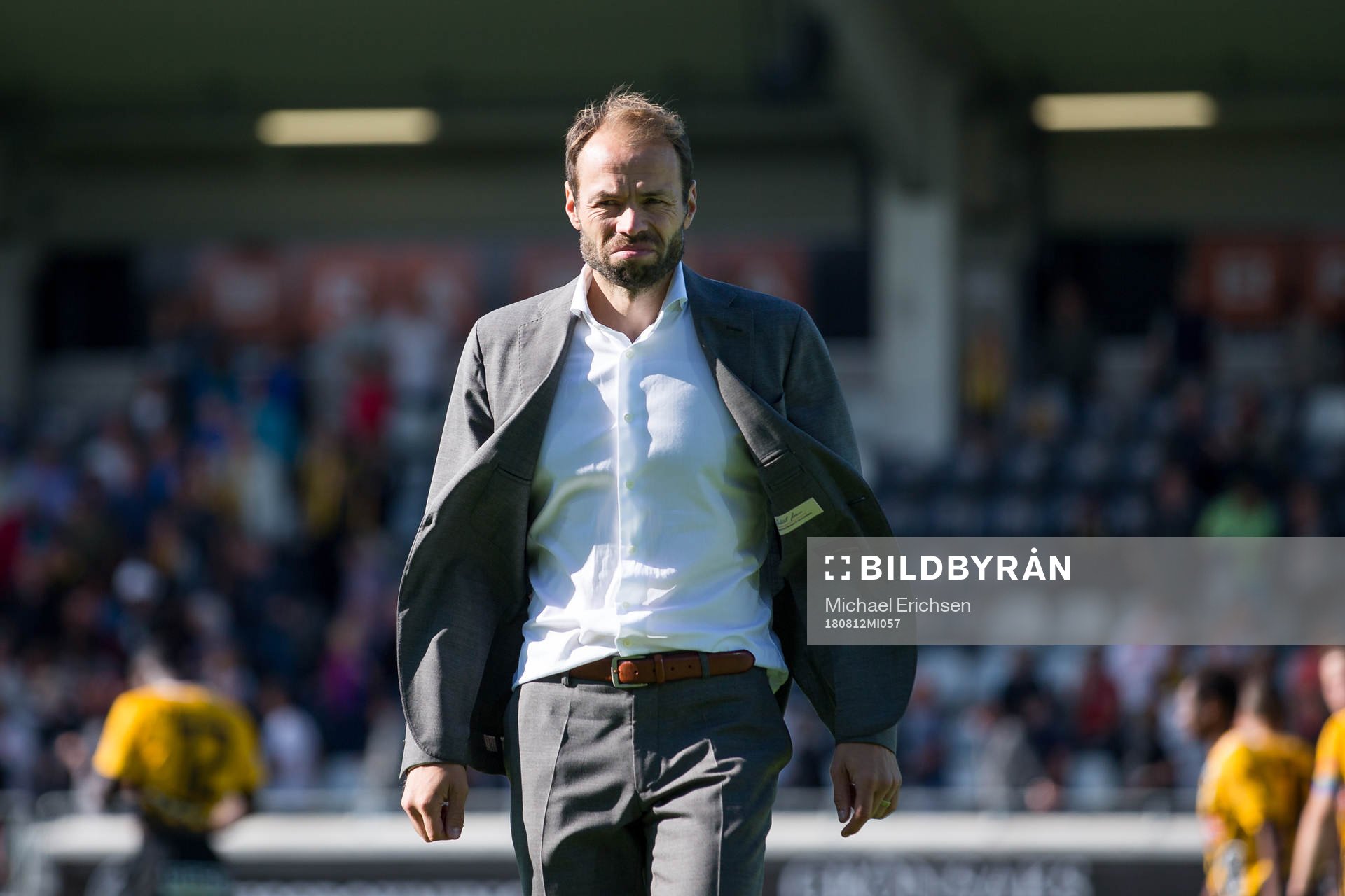 Häckens tränare Andreas Alm