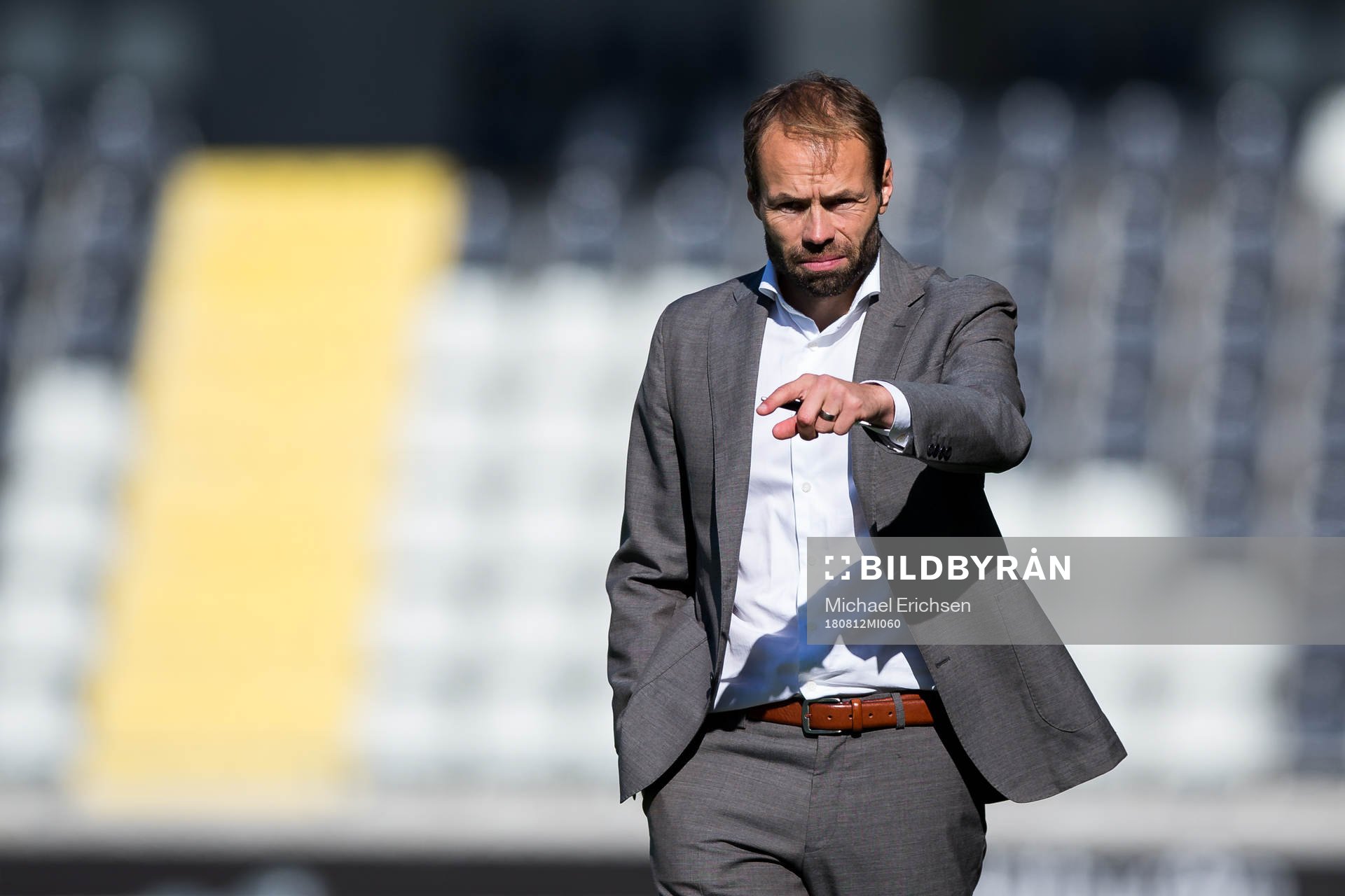 Häckens tränare Andreas Alm
