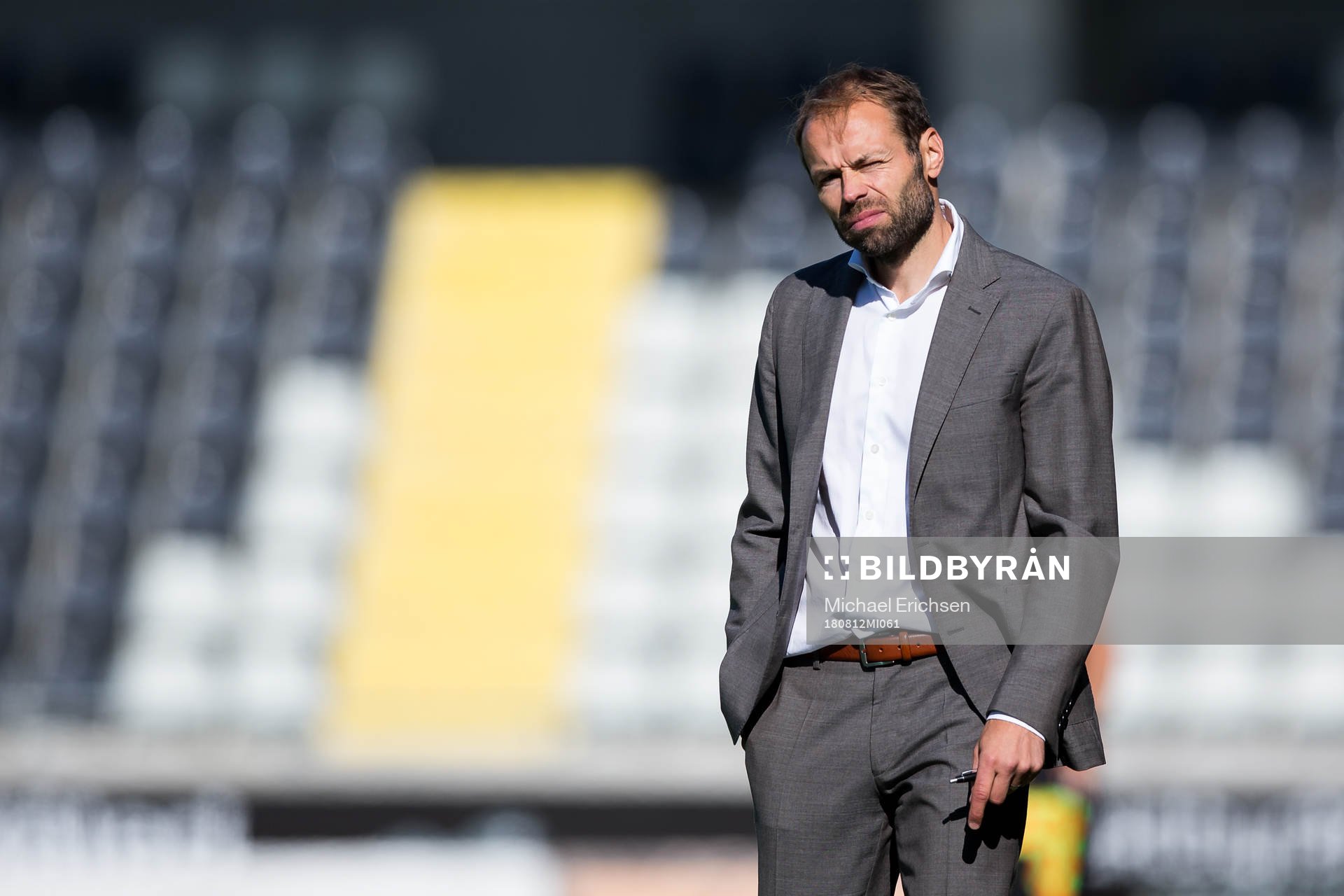 Häckens tränare Andreas Alm