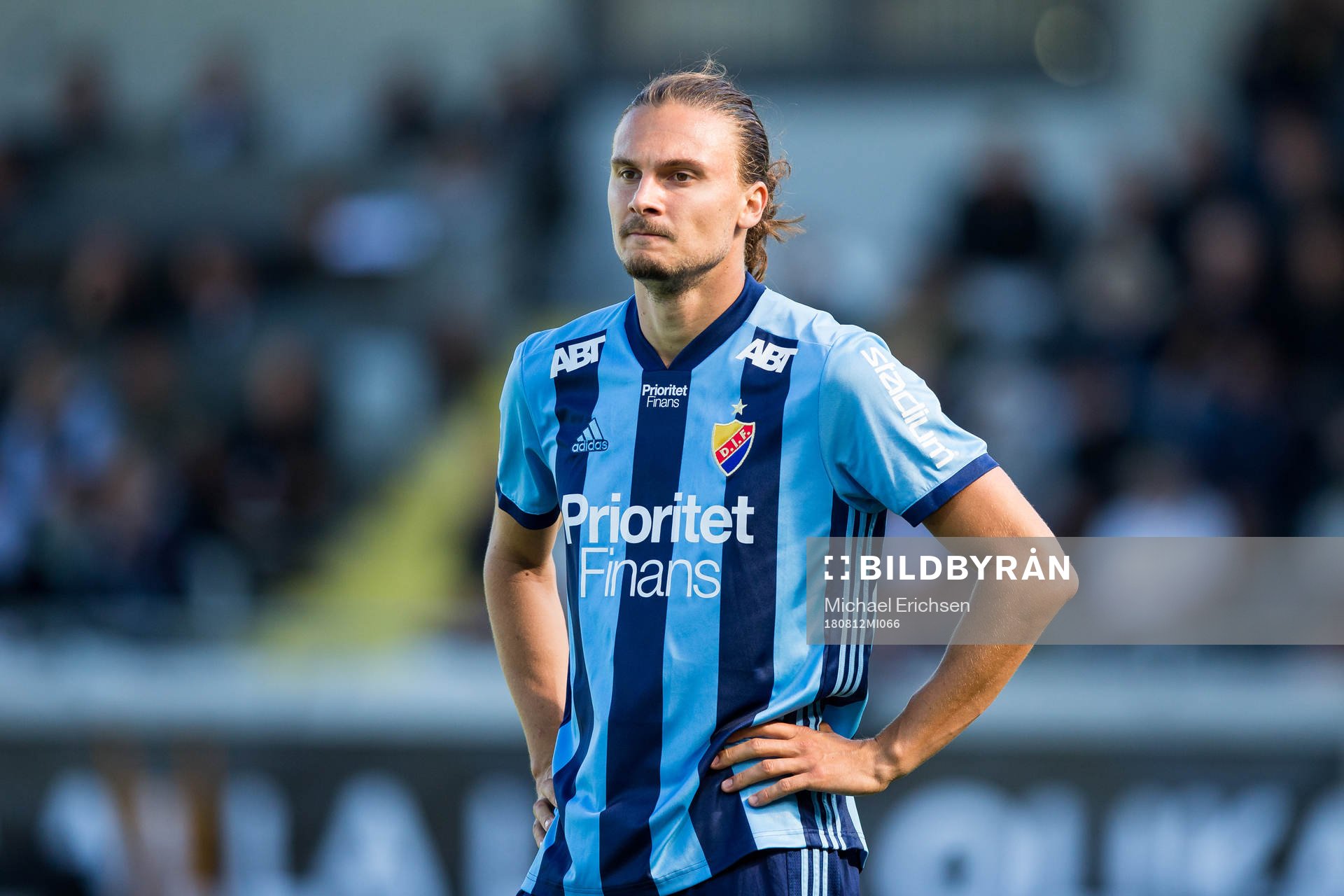 Djurgårdens Erik Johansson deppar